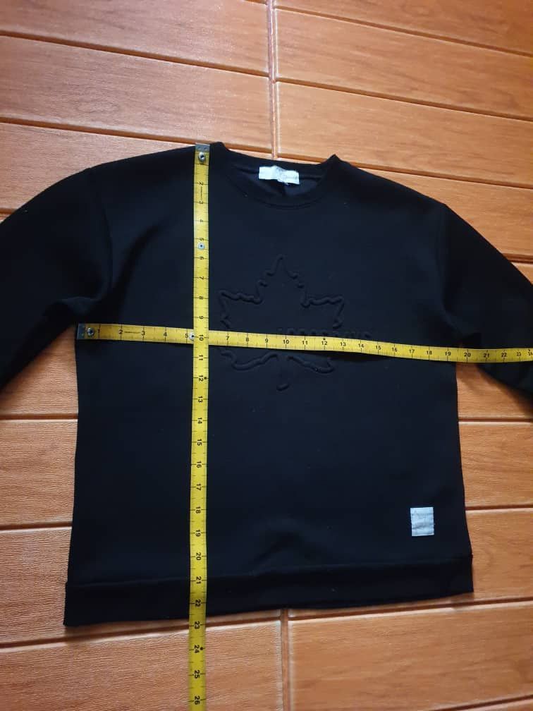 Japanese Brand Logos black colour sweatshirt Size US XS / EU 42 / 0 - 6 Thumbnail