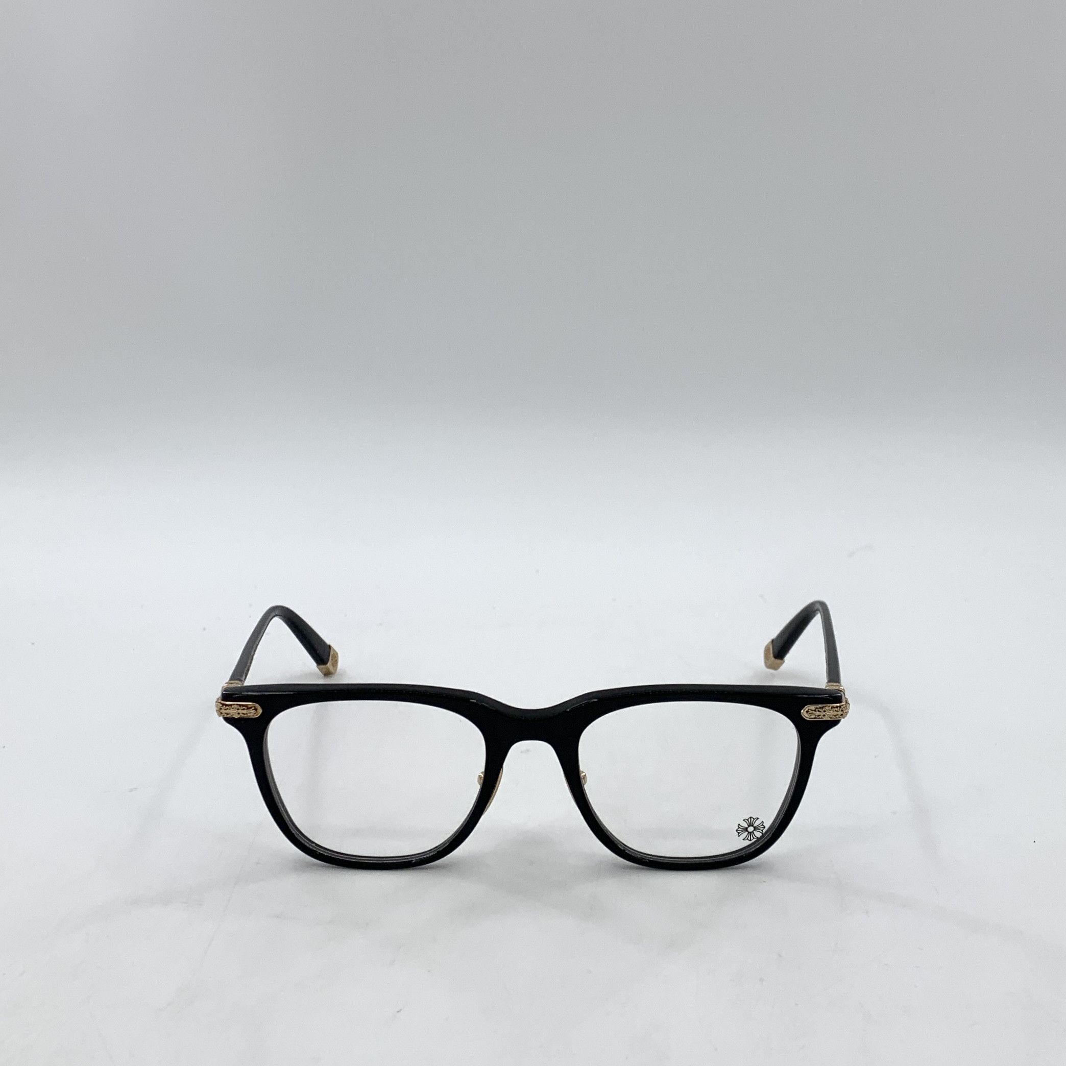 Chrome Hearts Chrome Hearts Optical Frame Cross Engraved Black Size ONE SIZE - 3 Thumbnail