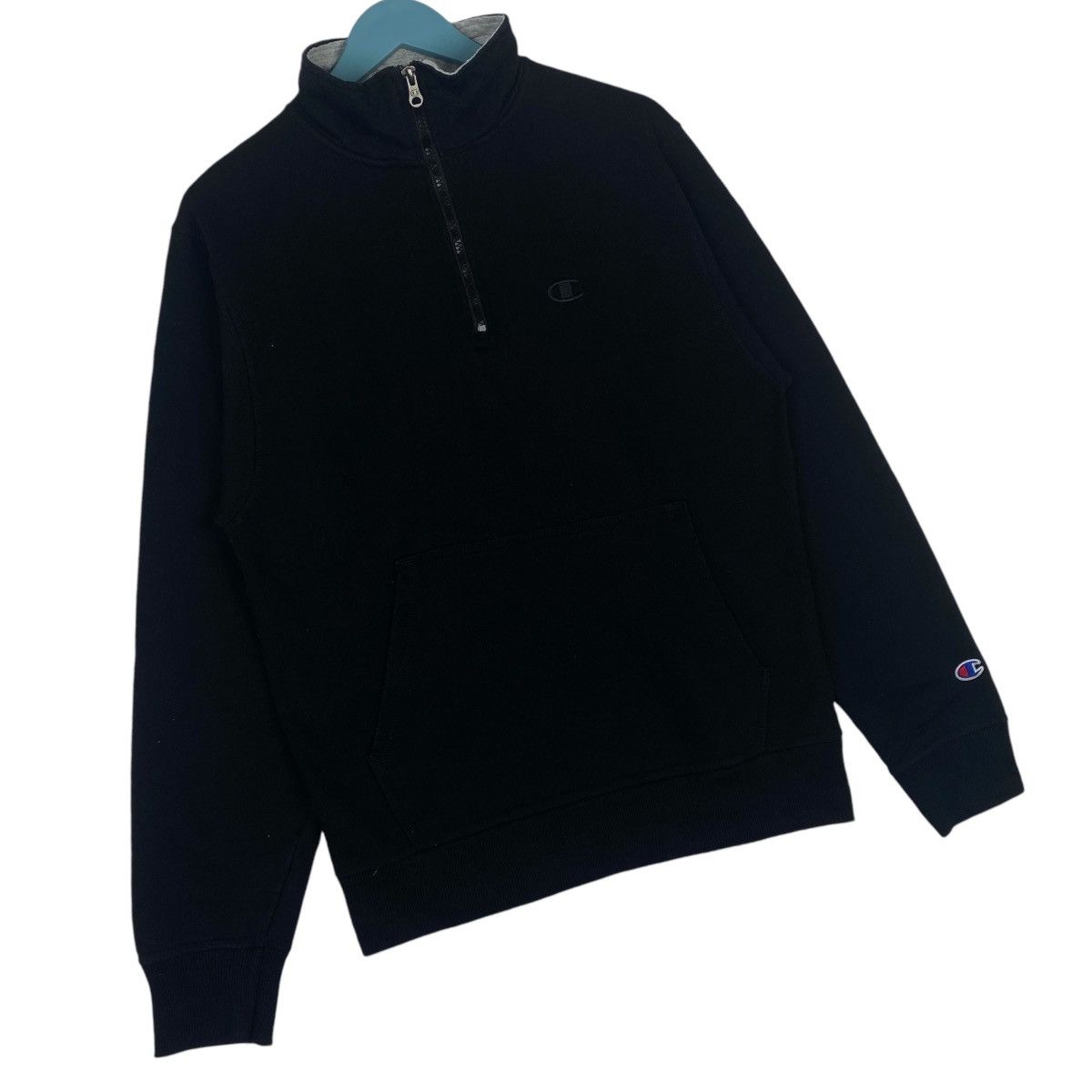 Champion Champion Half Zip Sweathsirt Embroidery Logo Pullover Jumper Size US M / EU 48-50 / 2 - 4 Thumbnail
