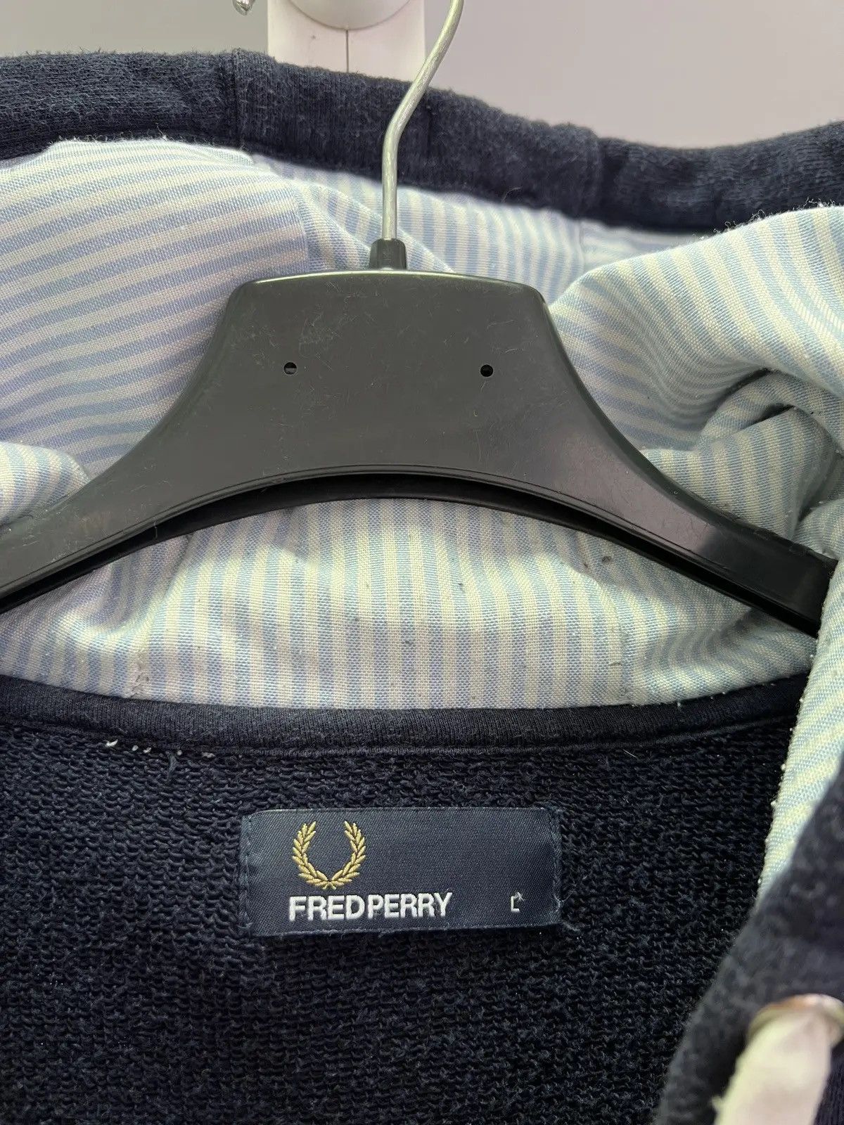 Fred Perry × Vintage Vintage Fred Perry Zip Up Hoodie Size US L / EU 52-54 / 3 - 6 Thumbnail