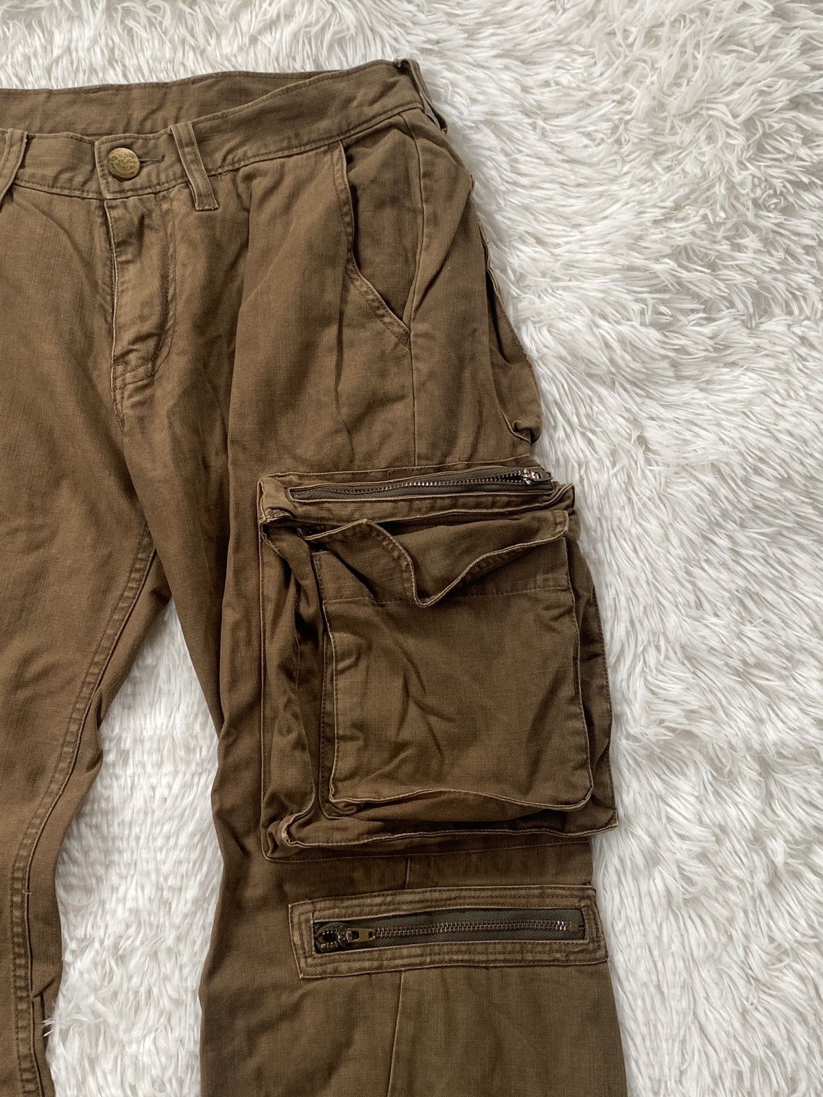 Japanese Brand × Takeo Kikuchi RETRO PUNK🔥Cargo Pant Multipocket by Takeo Kikuchi Size US 30 / EU 46 - 4 Thumbnail