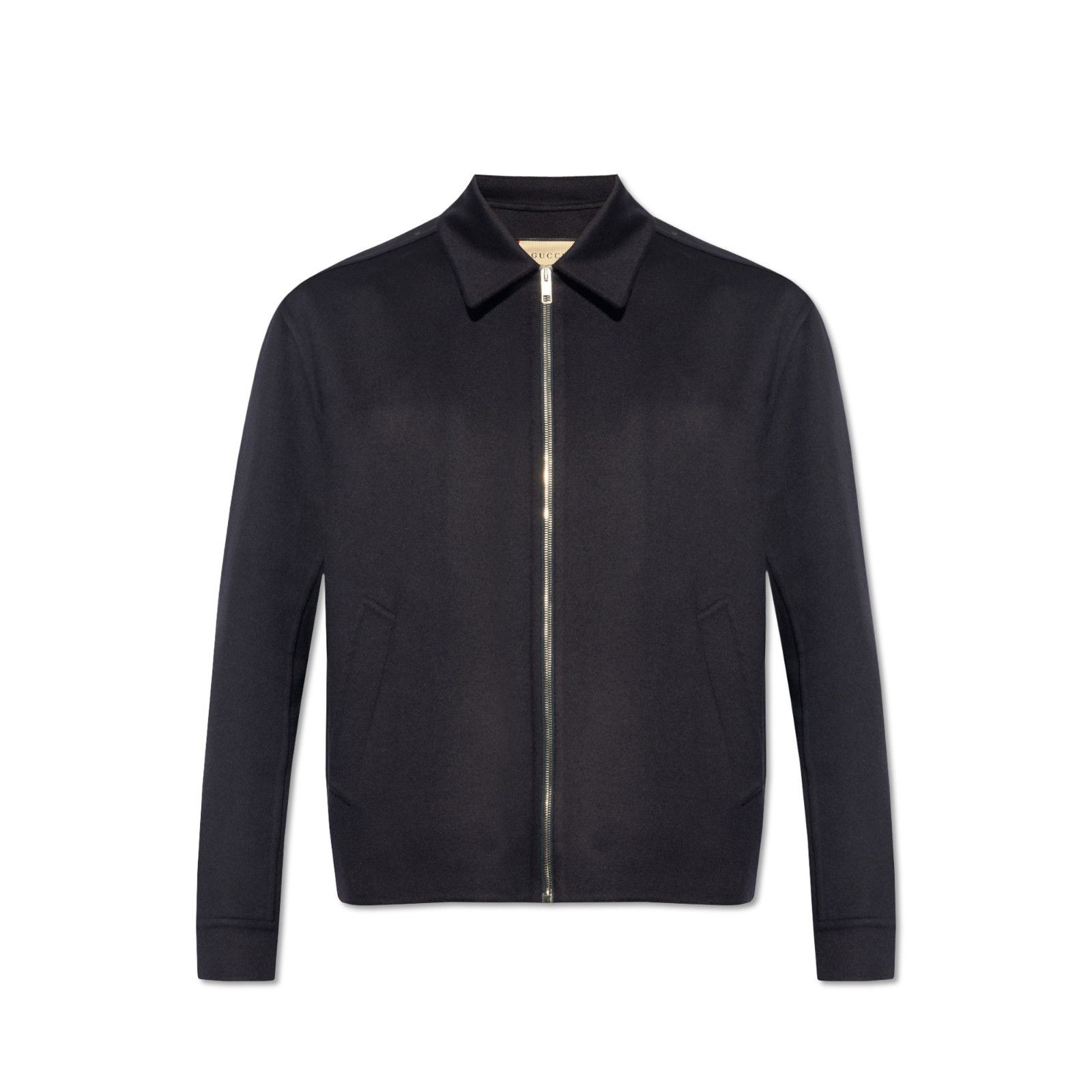 Gucci GUCCI Navy Wool Zip Jacket New & Authentic (Men's size:54;) Size US L / EU 52-54 / 3 - 1 Preview