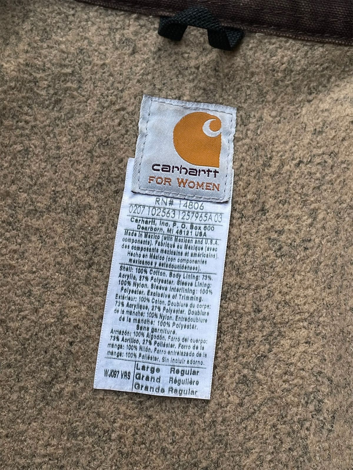 Carhartt Vintage Carhartt WJ097 Detroit Jacket Faded Pink-Salmon🍣 Size US L / EU 52-54 / 3 - 3 Thumbnail
