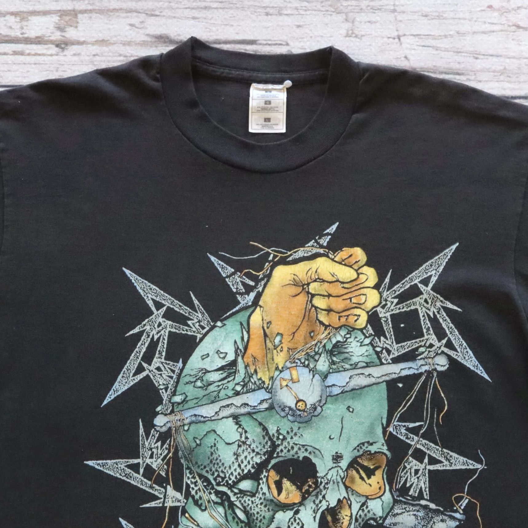 Vintage Vintage Metallica Tour '97 Long Sleeve Tee Shirt L Black Mens Size US L / EU 52-54 / 3 - 3 Thumbnail