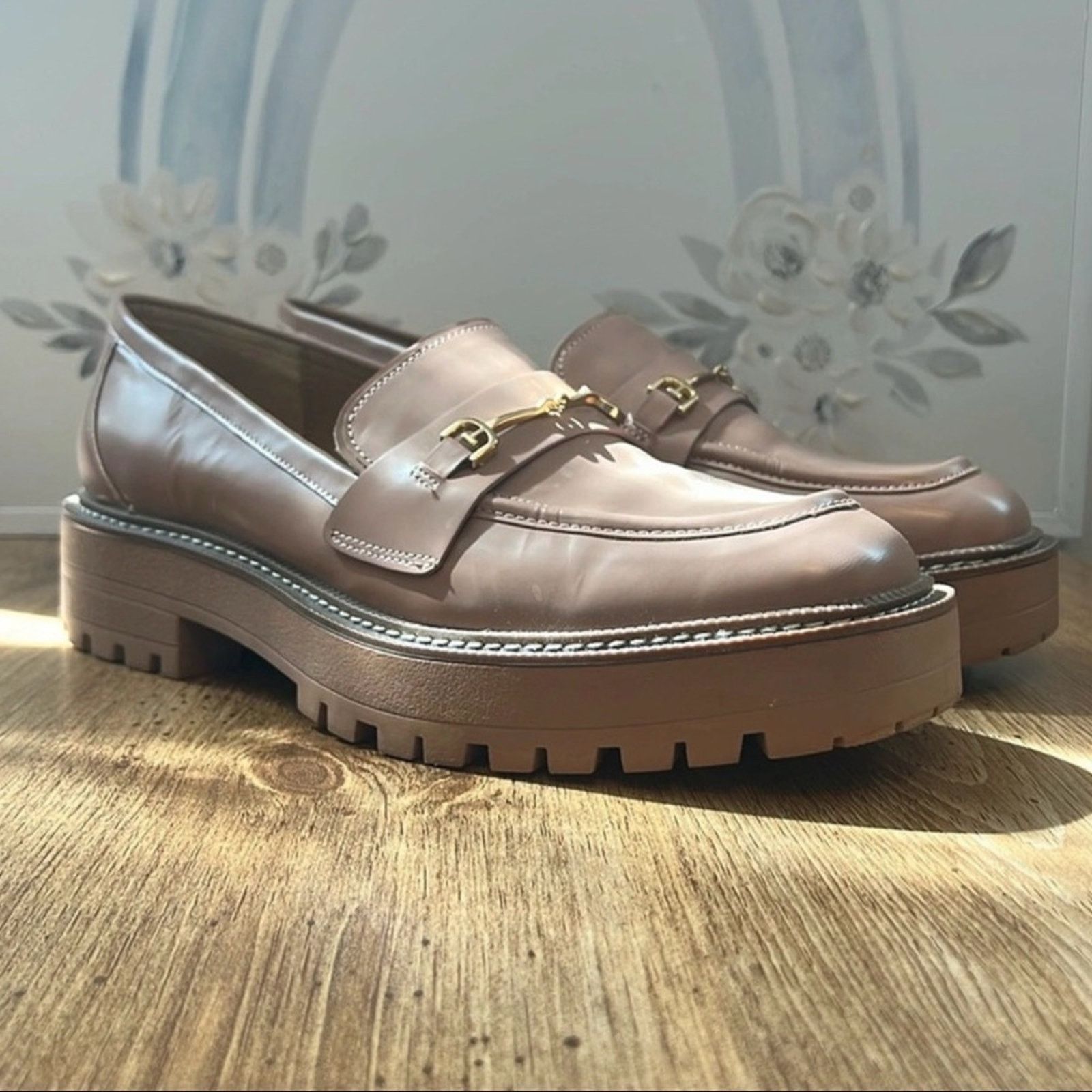 Sam Edelman Sam Edelman Women's Laurs Lug Sole Loafer in Maple Sugar Size US 11 / IT 41 - 1 Thumbnail