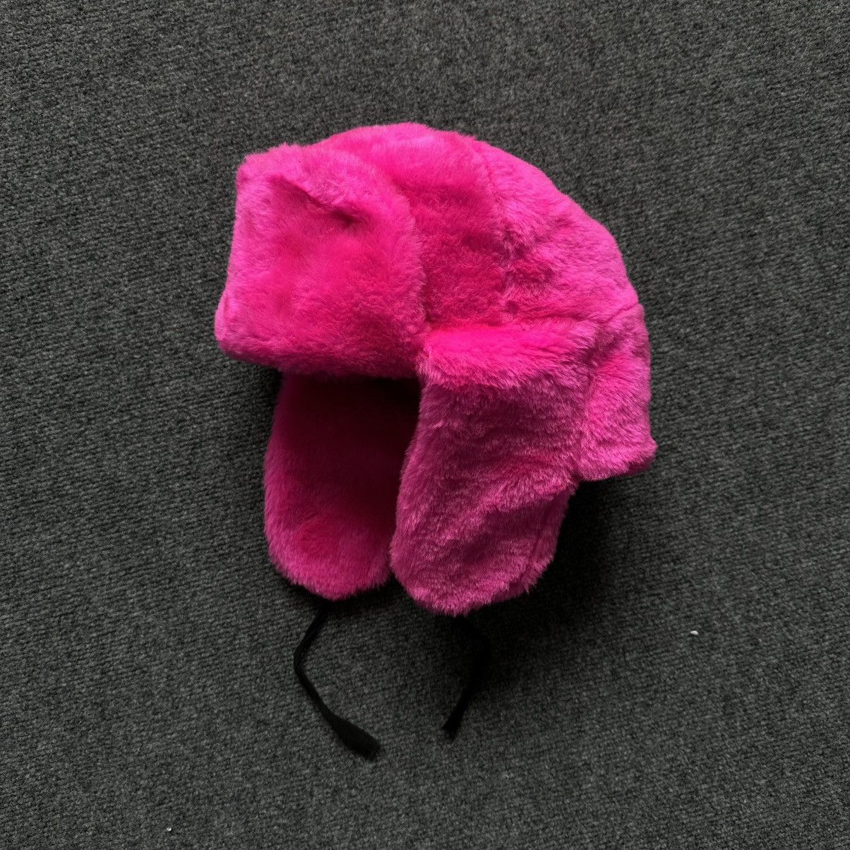 Le Grande Bleu (L.G.B.) VTG Japanese Style Faux Fur Polyester Pink Ushanka Hat Cap Size ONE SIZE - 5 Thumbnail