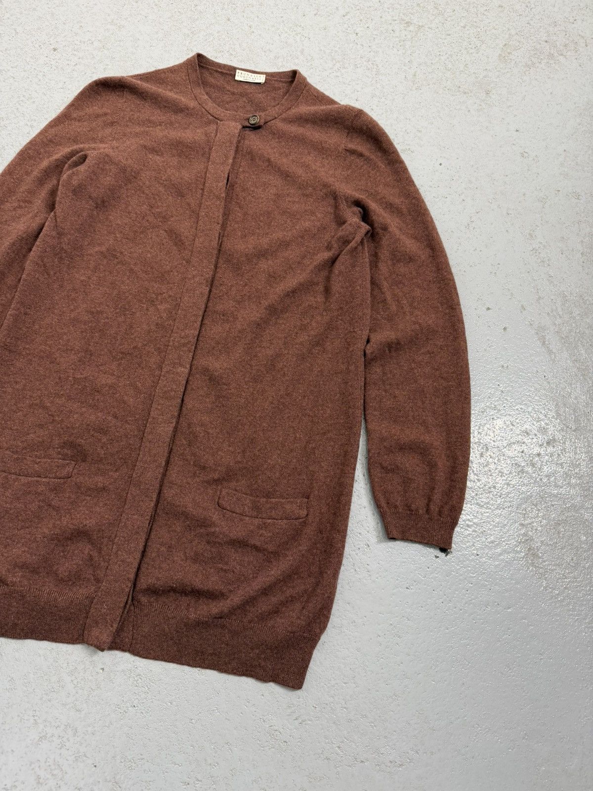 Brunello Cucinelli Brunello Cucinelli Cashmere Cardigan Size XL / US 12-14 / IT 48-50 - 2 Thumbnail
