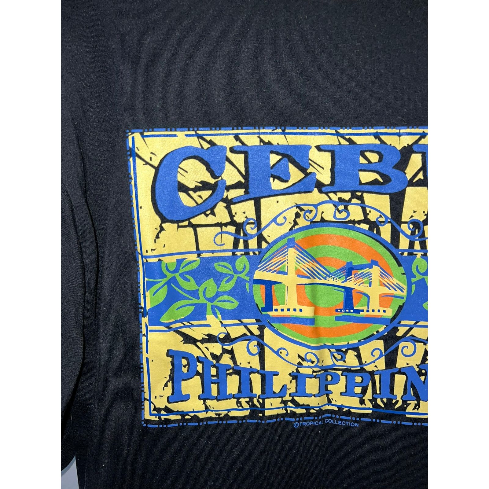 Vintage Vintage Cebu Philippines Shirt Graphic Black Extra Large Tee Size US L / EU 52-54 / 3 - 2 Thumbnail