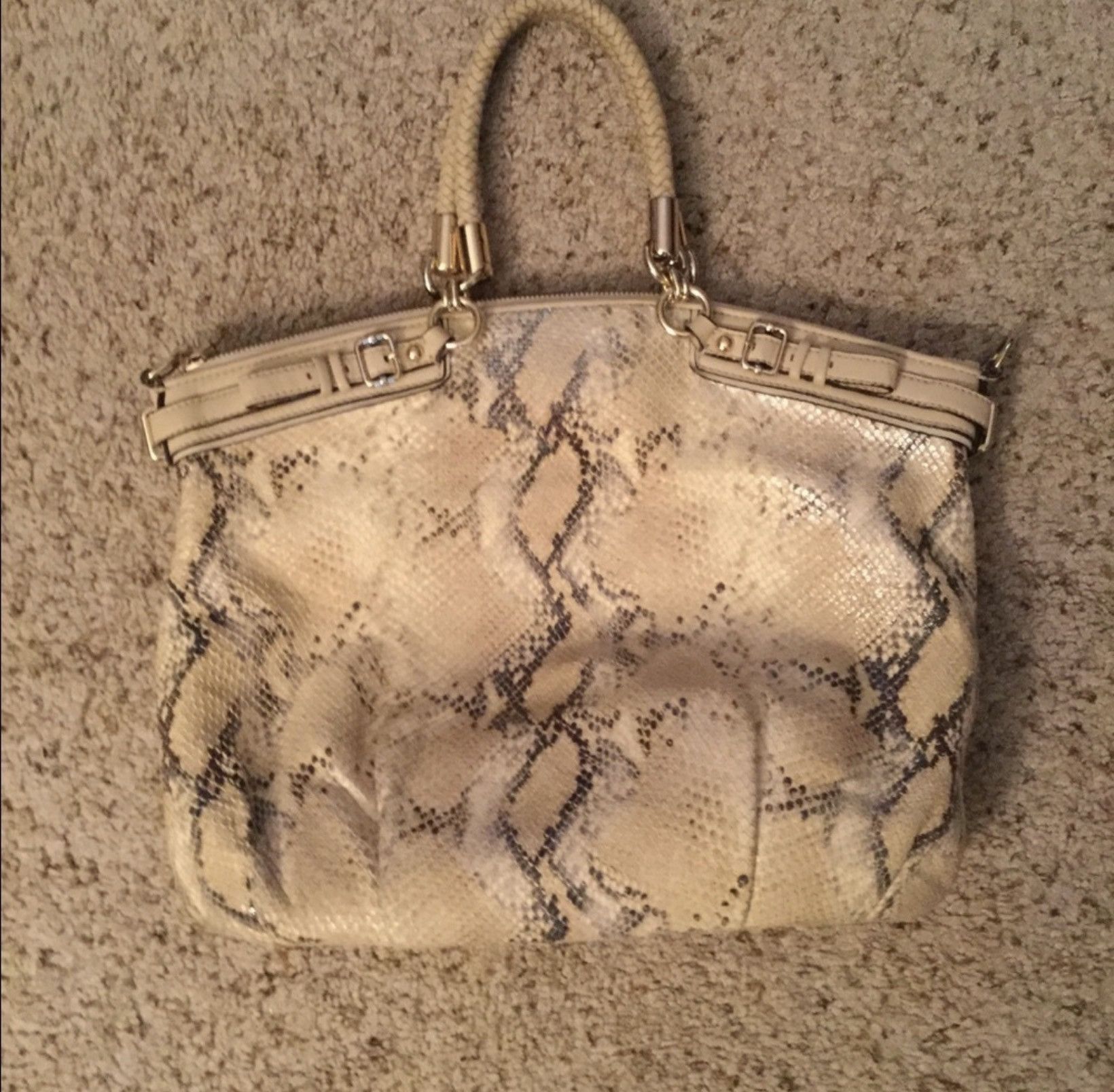 Coach Coach Madison Lindsey vintage python leather snakeskin purse Size ONE SIZE - 5 Thumbnail