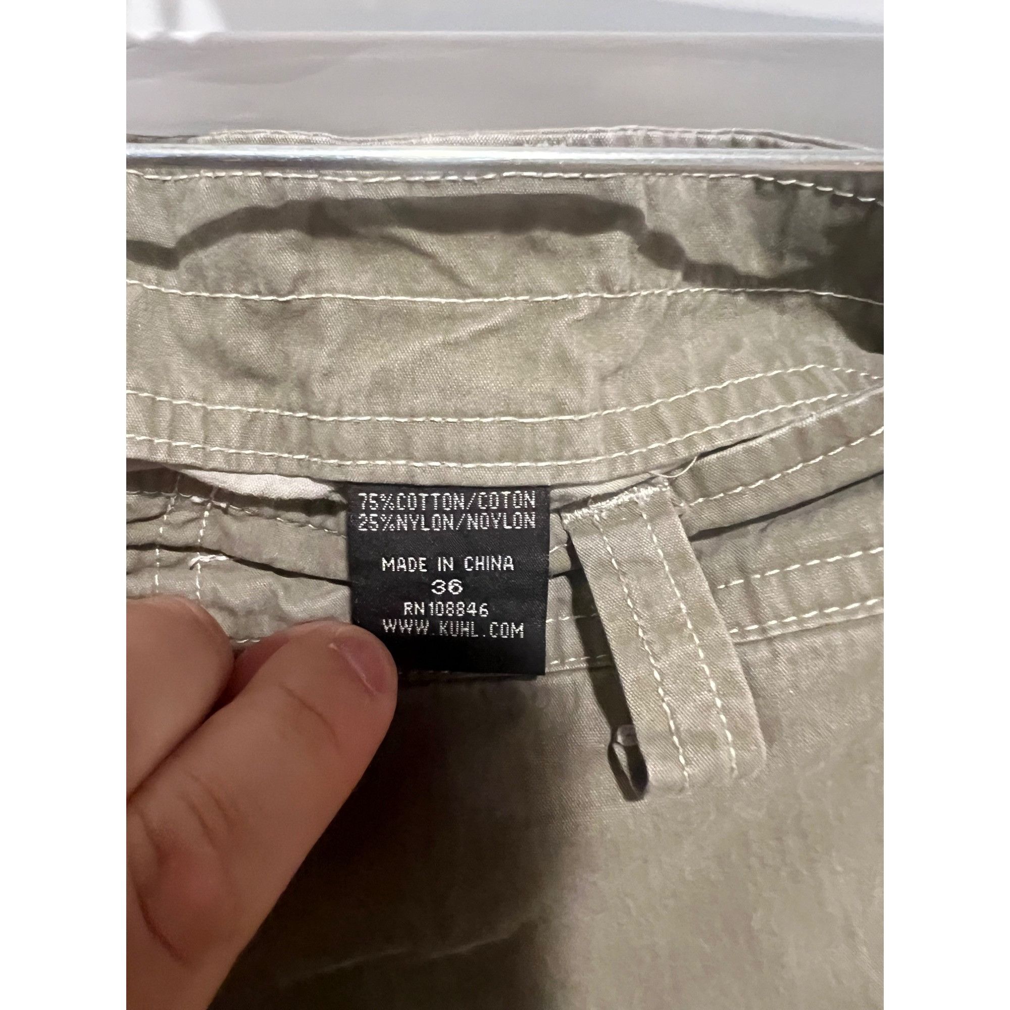 Kuhl Kuhl Crag Series Cargo Mens Shorts - Size 36 Size US 36 / EU 52 - 4 Thumbnail