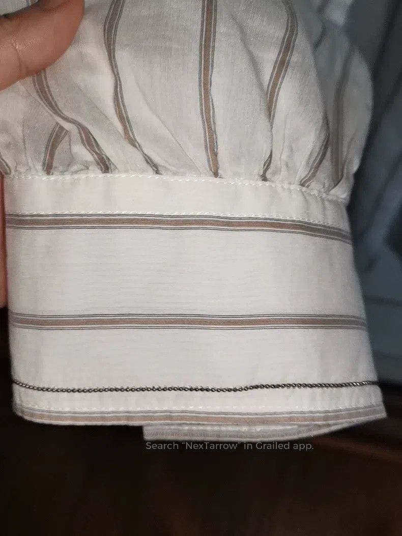 Brunello Cucinelli Brunello Cucinelli Shirt Size XXL / US 16-18 / IT 52-54 - 4 Thumbnail