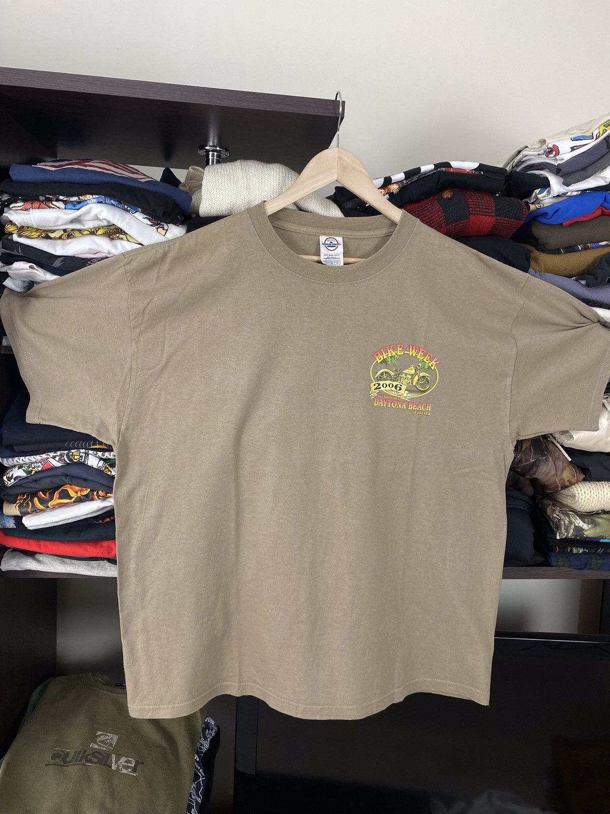 Gildan × Vintage Vintage Y2K Bike Week Shirt Daytona Motorcycle Biker Tee Size US XL / EU 56 / 4 - 3 Thumbnail