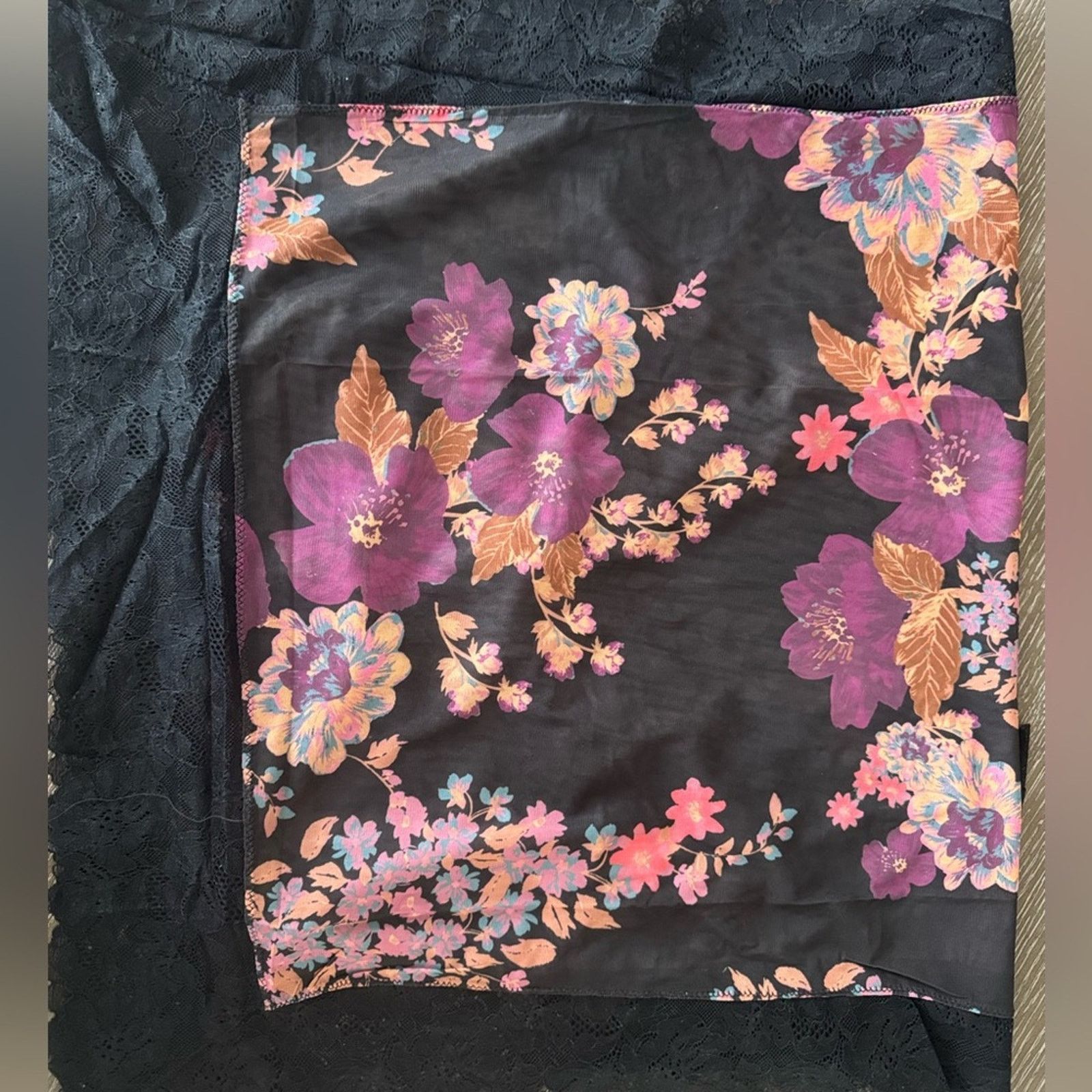 Free People 🎉LAST CHANCE🎉Free People‎ Suddenly Fine Maxi Slip Black Size XS / US 0-2 / IT 36-38 - 11 Thumbnail