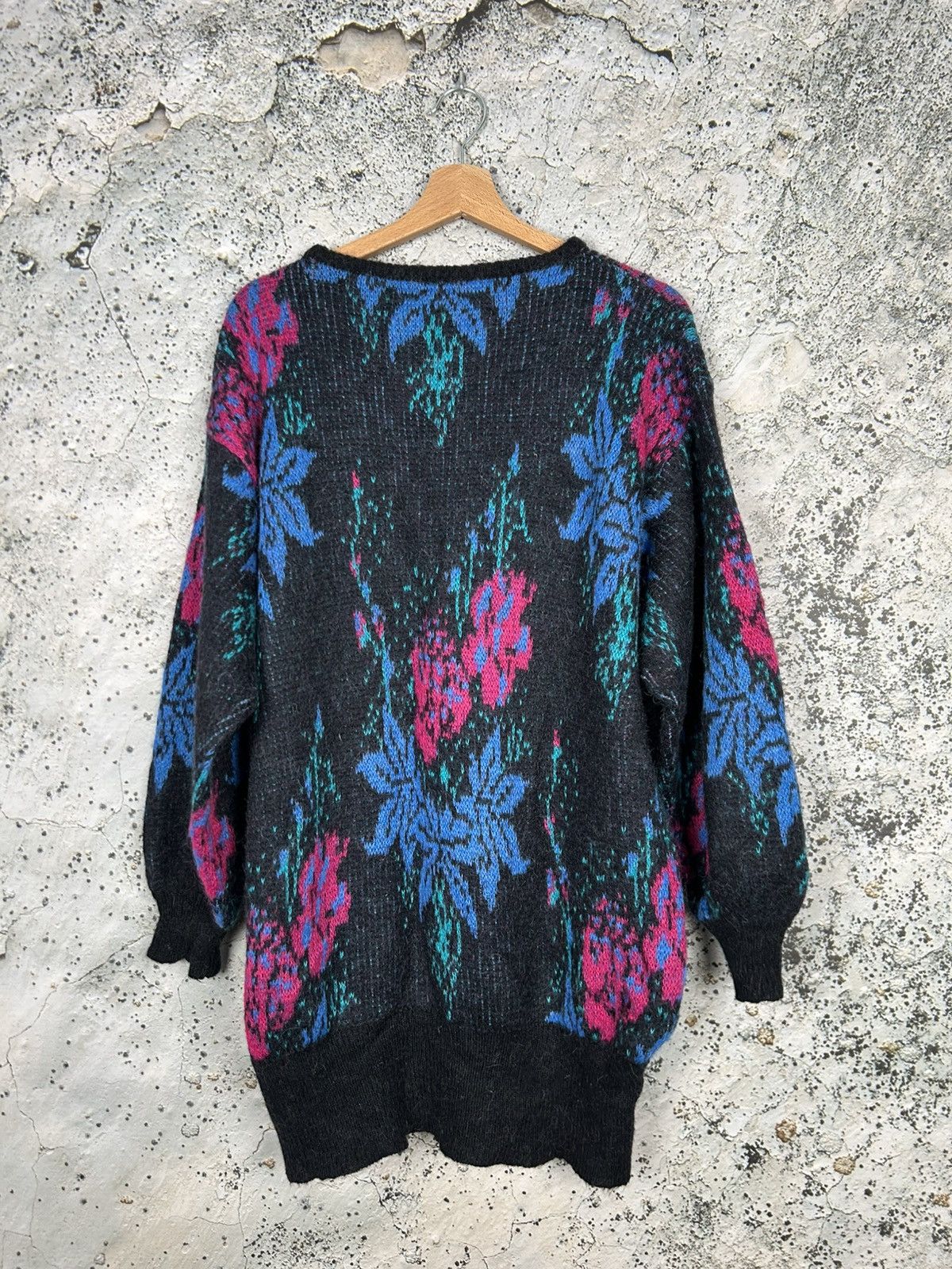 Paul & Shark Vintage Paul & Shark Mohair Wool Knit Sweater Avant Garde Size US XL / EU 56 / 4 - 5 Thumbnail