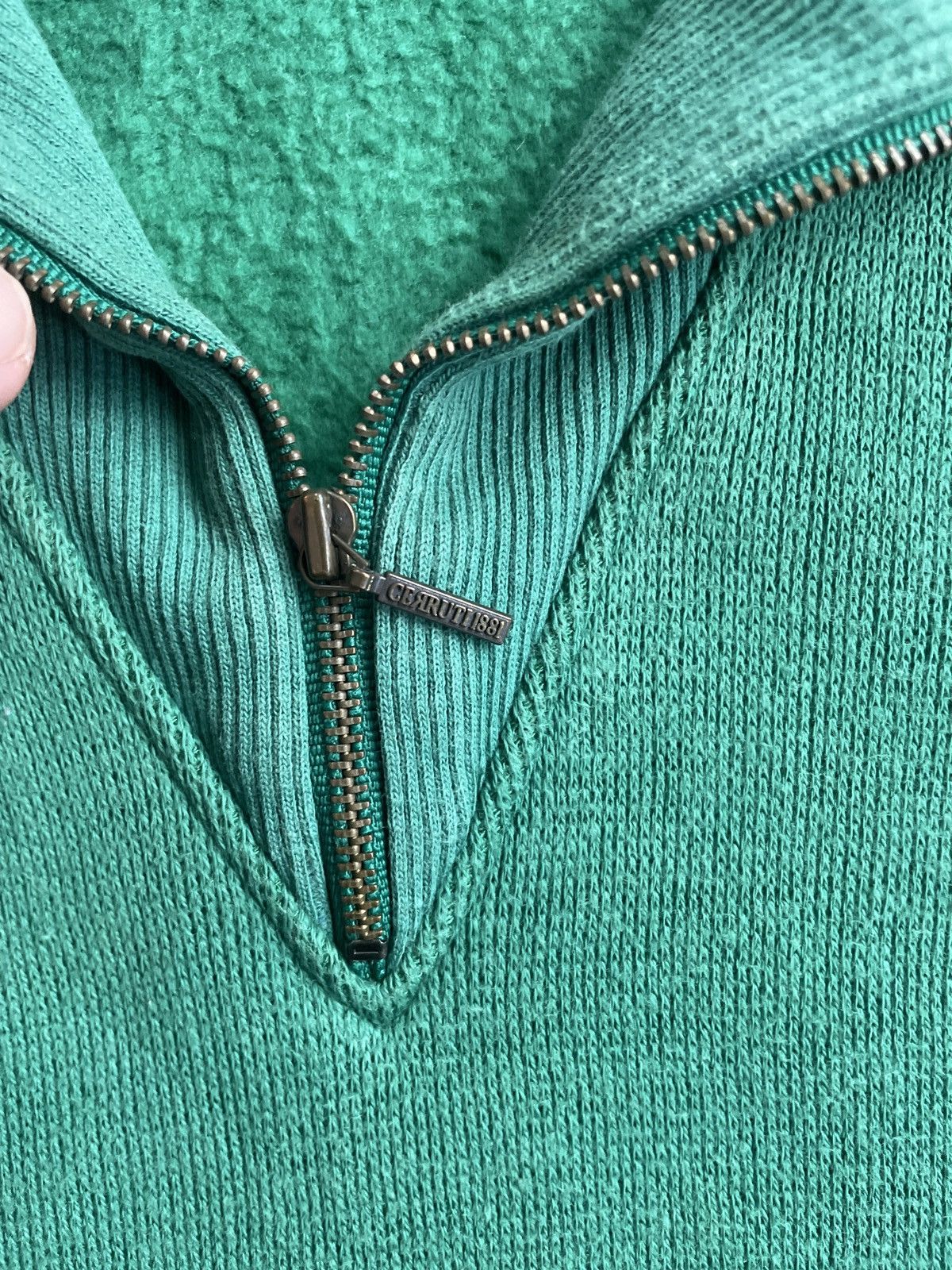 Cerruti 1881 × Vintage VINTAGE CERRUTI 1881 MADE IN ITALY HALF ZIPPER SWEATSHIRT Size US M / EU 48-50 / 2 - 5 Thumbnail