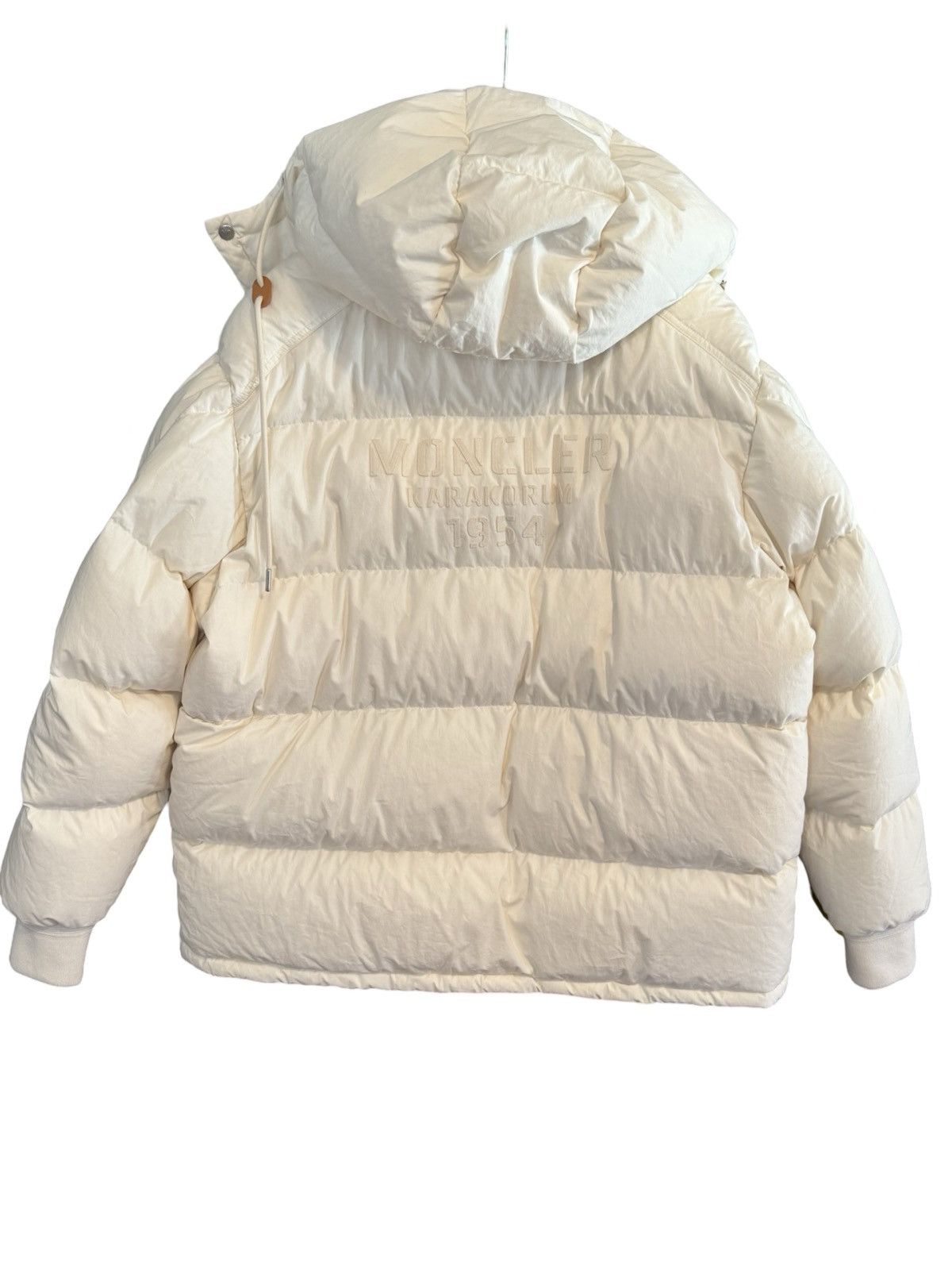 Moncler Moncler Men's Karakorum Down Jacket Cream Size 6 Size US XXL / EU 58 / 5 - 2 Thumbnail