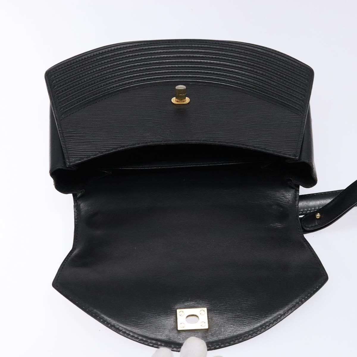 Louis Vuitton LOUIS VUITTON Epi Tilsitt Shoulder Bag Black M52482 Size ONE SIZE - 15 Thumbnail