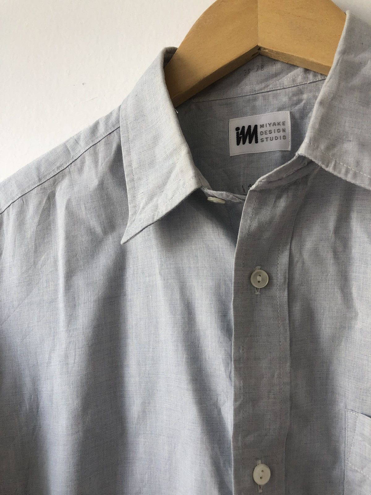 Issey Miyake Ocean blue shirt Size US M / EU 48-50 / 2 - 2 Thumbnail