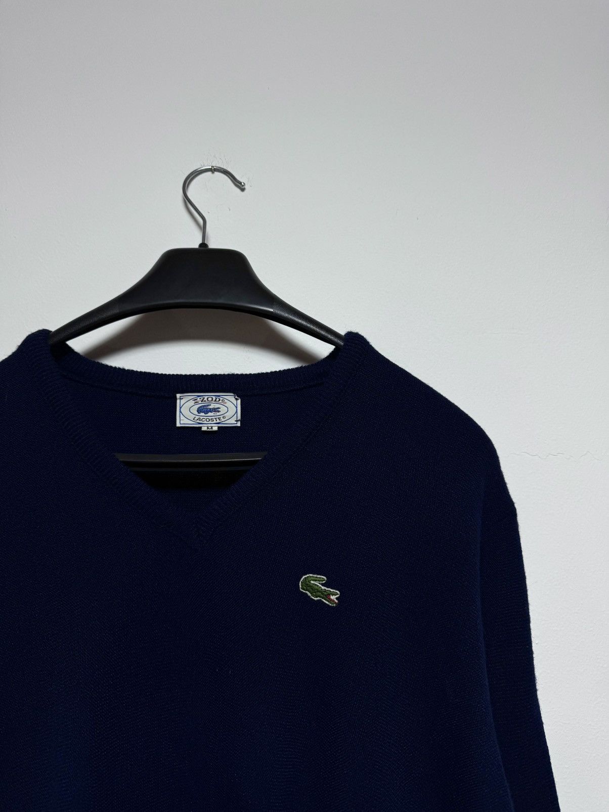 Lacoste Vintage Lacoste Izod knit sweater 80s jacket old money Y2K Size US M / EU 48-50 / 2 - 4 Thumbnail
