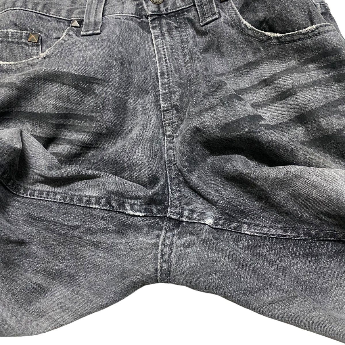 semanticdesign Semantic Design Spiderweb Denim Flare Jeans Size US 34 / EU 50 - 19 Thumbnail