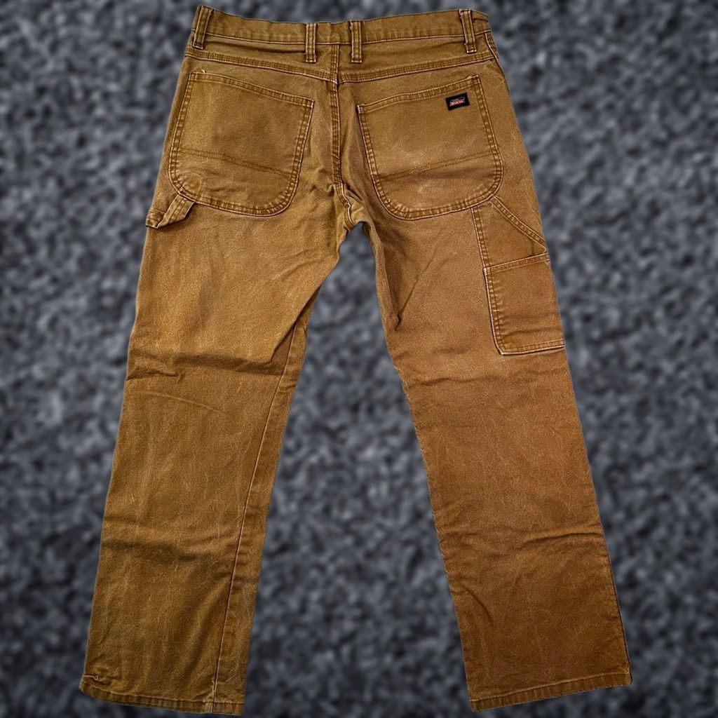 Dickies Dickies Carpenter Pants Brown Men's 32X30 Pockets Straight Leg Workwear Regular Fit Colection? Size US 32 / EU 48 - 1 Thumbnail