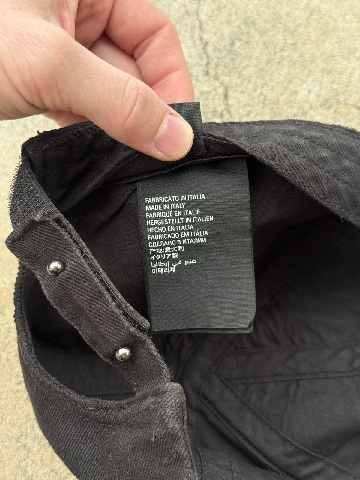 Balenciaga Balenciaga Piercing Hat / Cap Size ONE SIZE - 10 Thumbnail