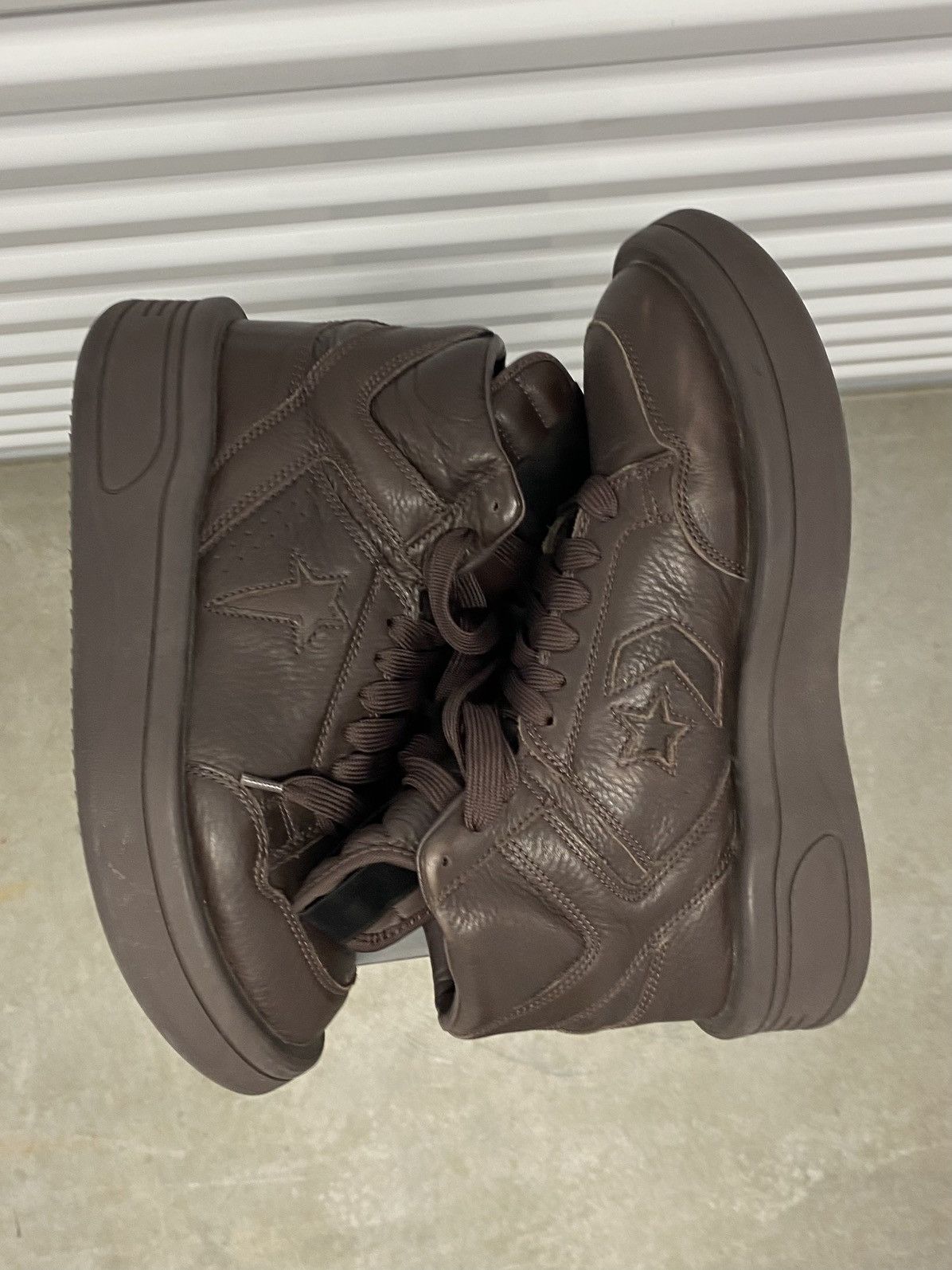 Converse TURBOWPN Mid Rick Owens DRKSHDW Clay - sz 9.5