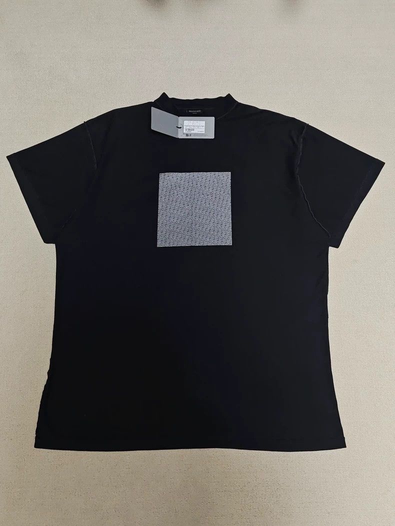 Balenciaga Balenciaga 24 Inside Out Black Sabotage Short Sleeve 2501-N Size US M / EU 48-50 / 2 - 1 Thumbnail