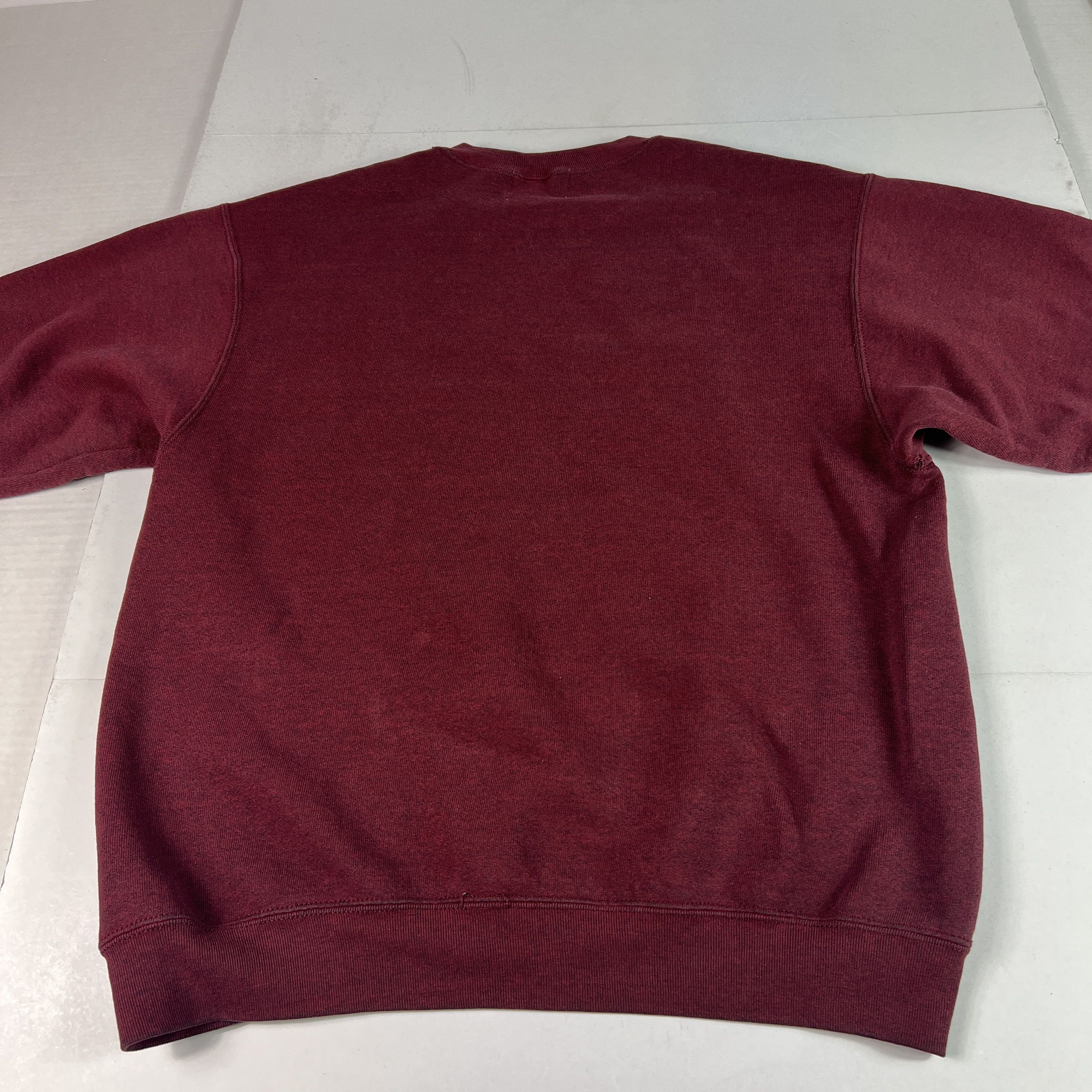 Tommy Hilfiger VTG 90s Tommy Hilfiger Sweatshirt Adult Red Faded Crewneck Size US M / EU 48-50 / 2 - 10 Thumbnail