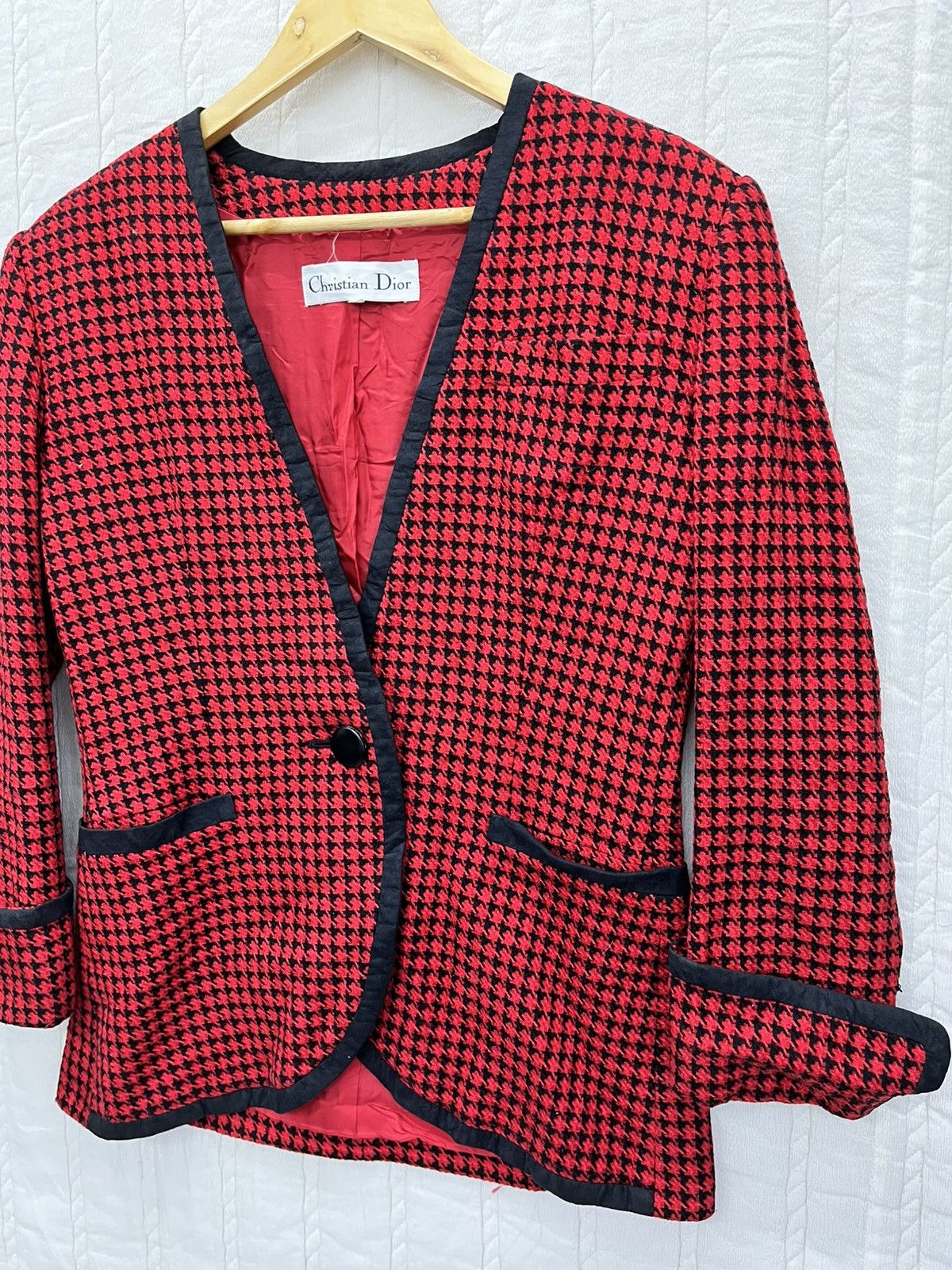 Christian Dior Monsieur × Dior SICK🔥CHRISTIAN DIOR HERRINGBONE JACKET Size US L / EU 52-54 / 3 - 3 Thumbnail