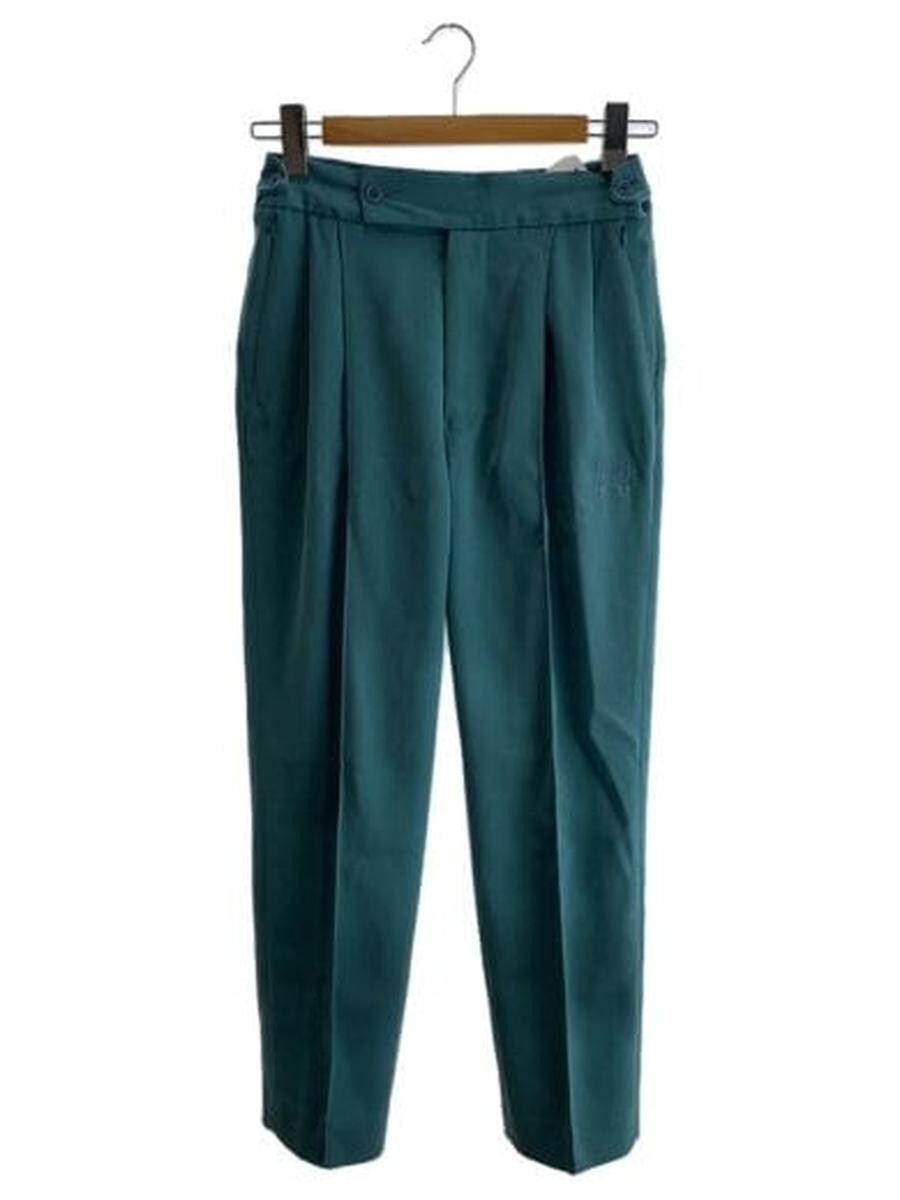 Needles Needles Tucked Side Tab Trouser Polyester Green Size US 28 / EU 44 - 1 Thumbnail