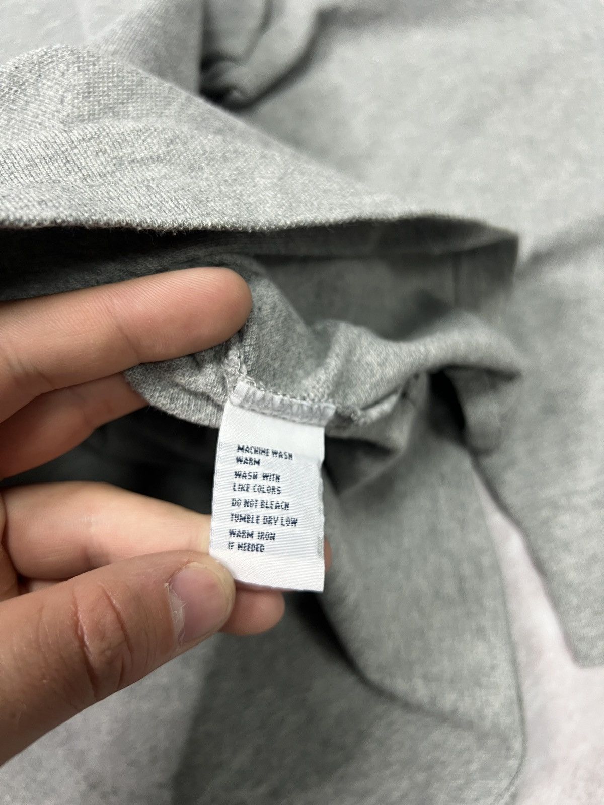 Polo Ralph Lauren Vintage Polo Ralph Lauren Rugby Shirt Gray Longsleeve Size US XL / EU 56 / 4 - 5 Thumbnail