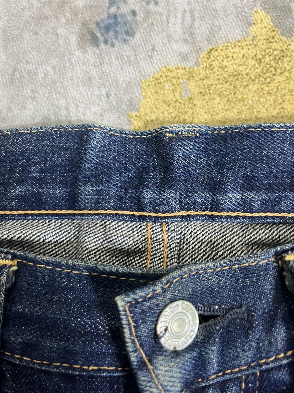 Vintage Vintage 90’s Orizonti Selvedge Denime Size US 33 - 9 Thumbnail