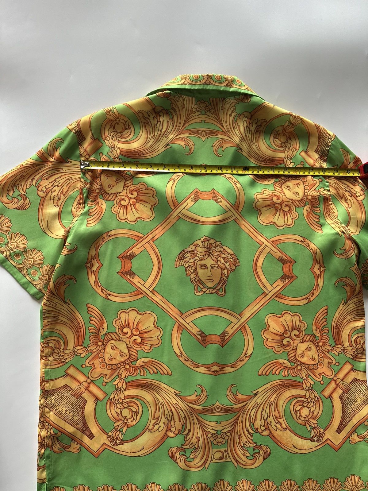 Versace Versace Silk Barocco Medusa shirt Size US L / EU 52-54 / 3 - 21 Thumbnail