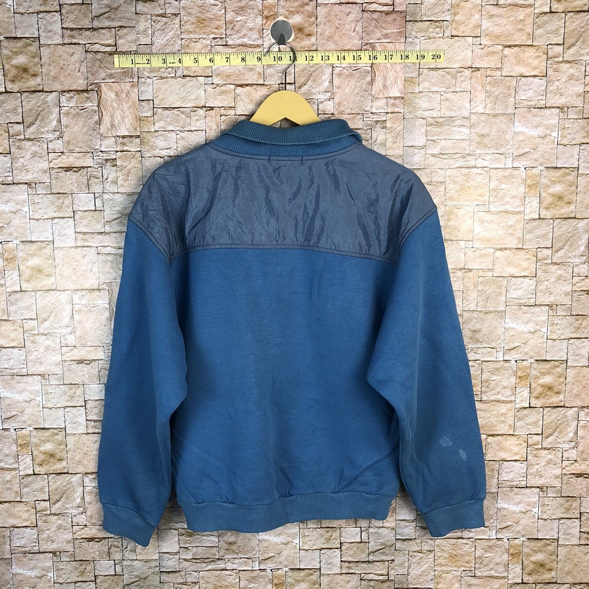 Adidas Adidas vintage japan Blue Sweatshirt #A402 Size US M / EU 48-50 / 2 - 13 Thumbnail
