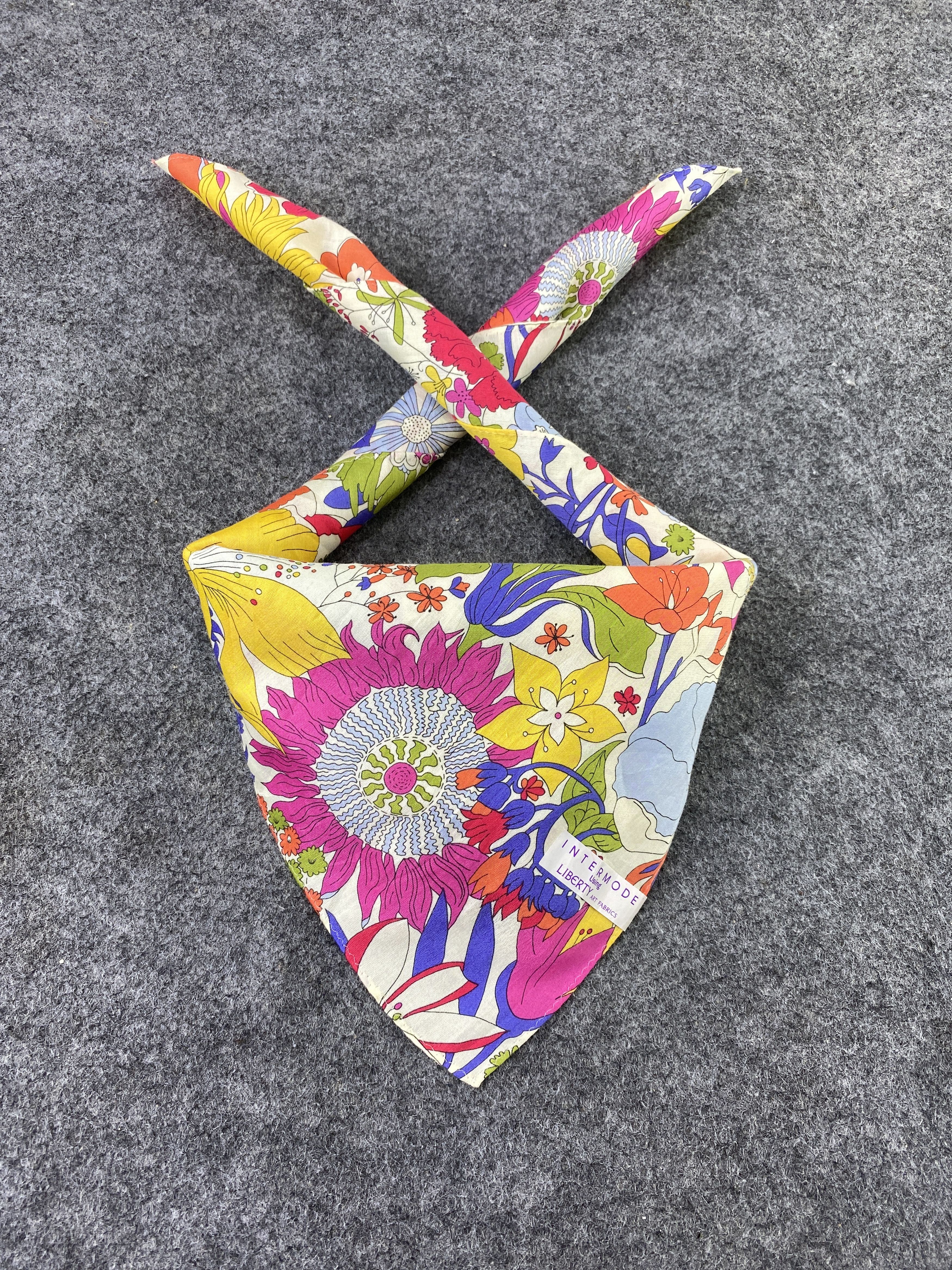 Liberty Liberty Floral Handkerchief / Bandana / Neckerchief-B349 Size ONE SIZE - 2 Thumbnail
