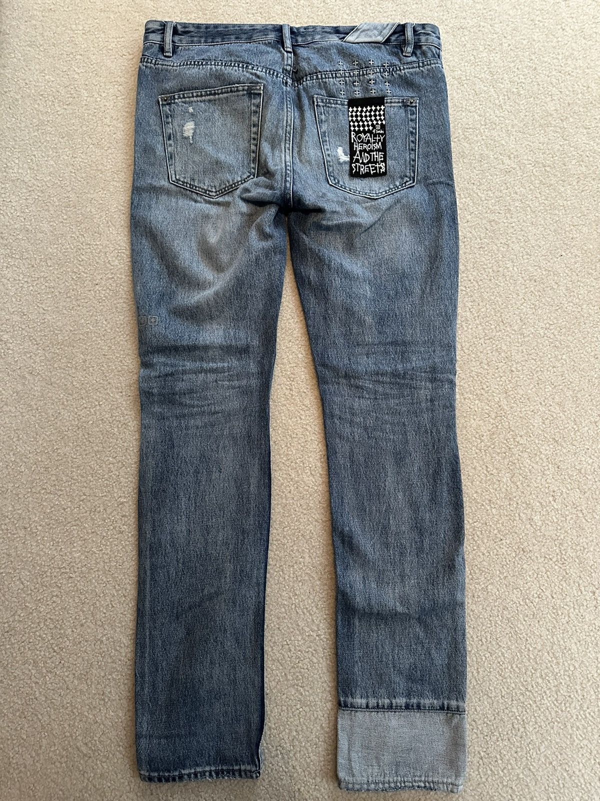 Ksubi Ksubi Chitch Retrograde Trashed Jeans Size US 32 / EU 48 - 2 Thumbnail