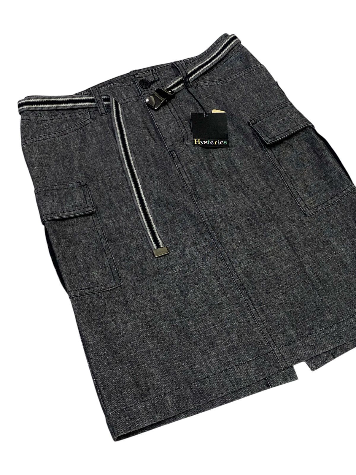 Hysteric Glamour Hysteric Glamour Denim Cargo Mini Skirt Size 28" / US 6 / IT 42 - 13 Thumbnail