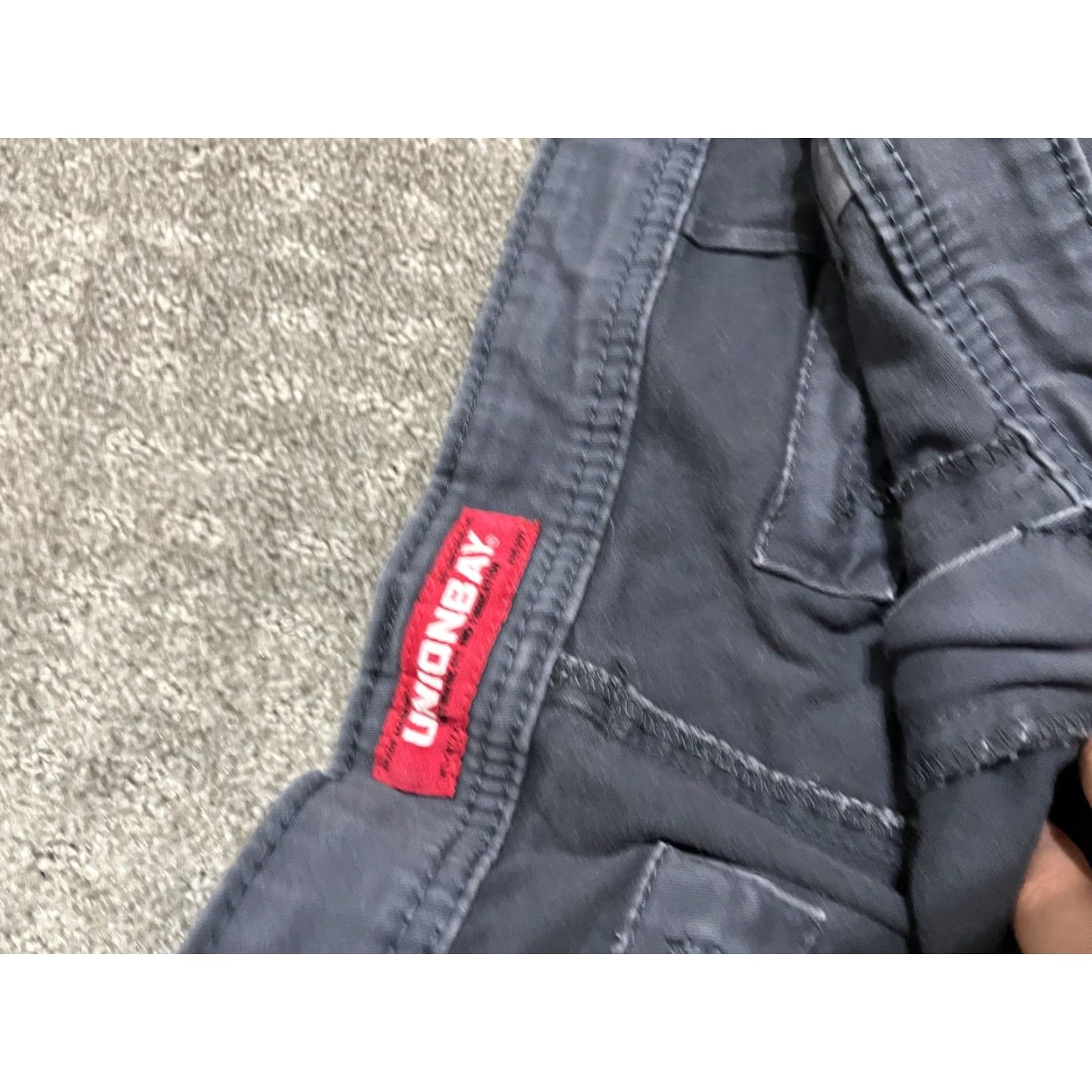 Vintage UNIONBAY Men Cargo Shorts Blue 40 Stretch Flat Front Casual Size US 40 / EU 56 - 3 Thumbnail