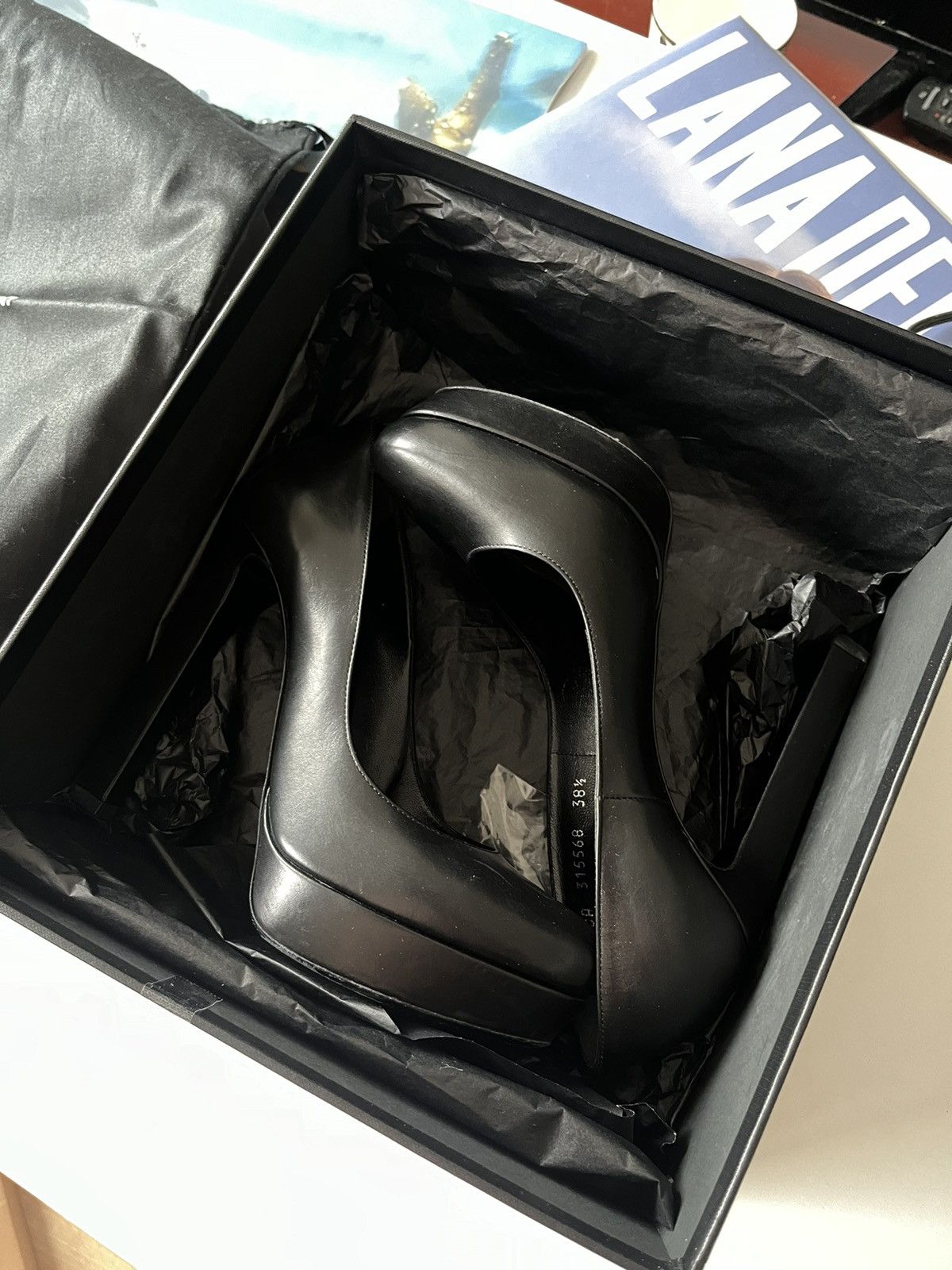 Yves Saint Laurent Yves Saint Laurant Heels black night Size US 8.5 / IT 38.5 - 1 Thumbnail