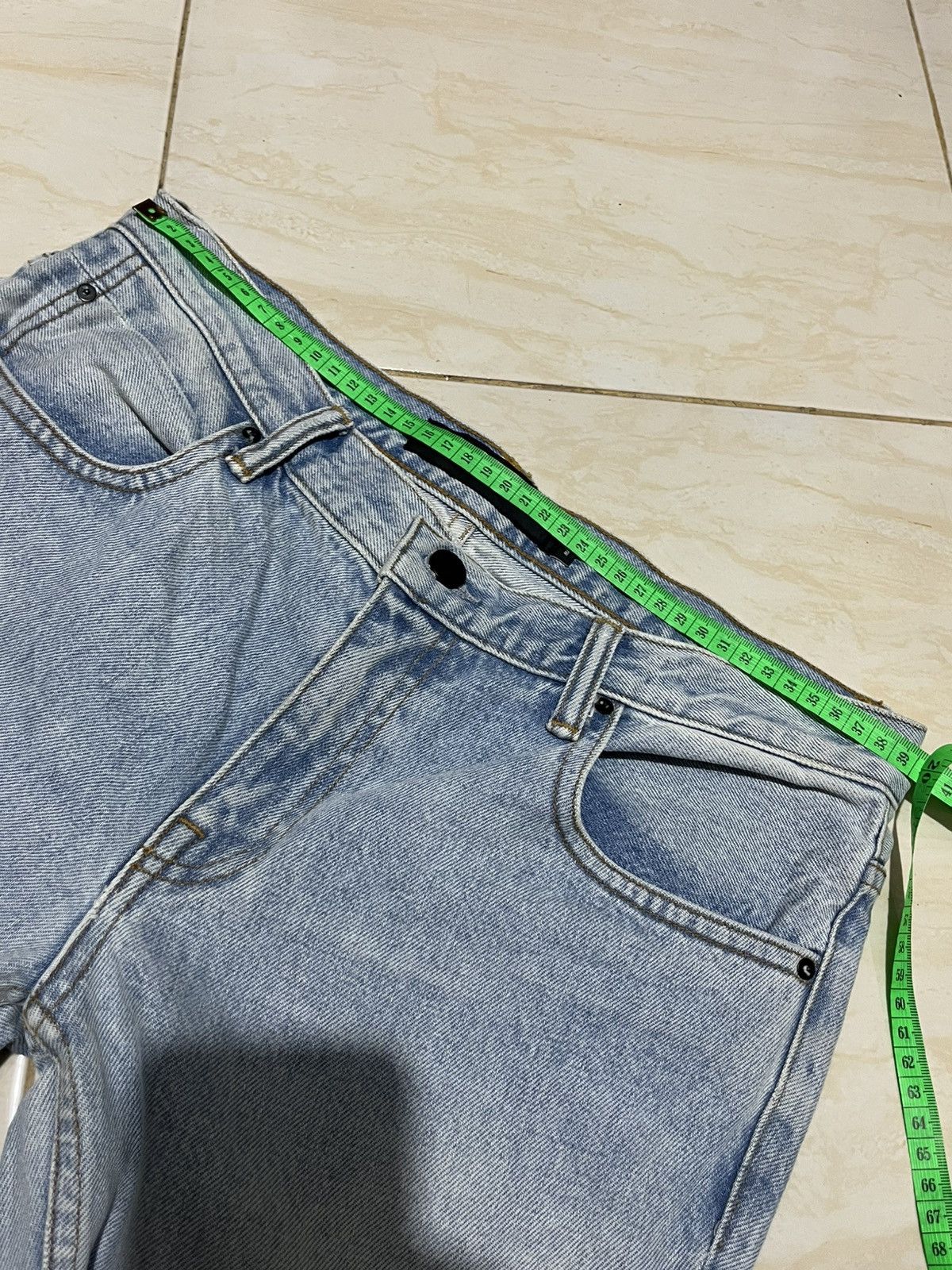 Alexander Wang Alexander wang denim Custom Half Dye Size US 27 - 11 Thumbnail