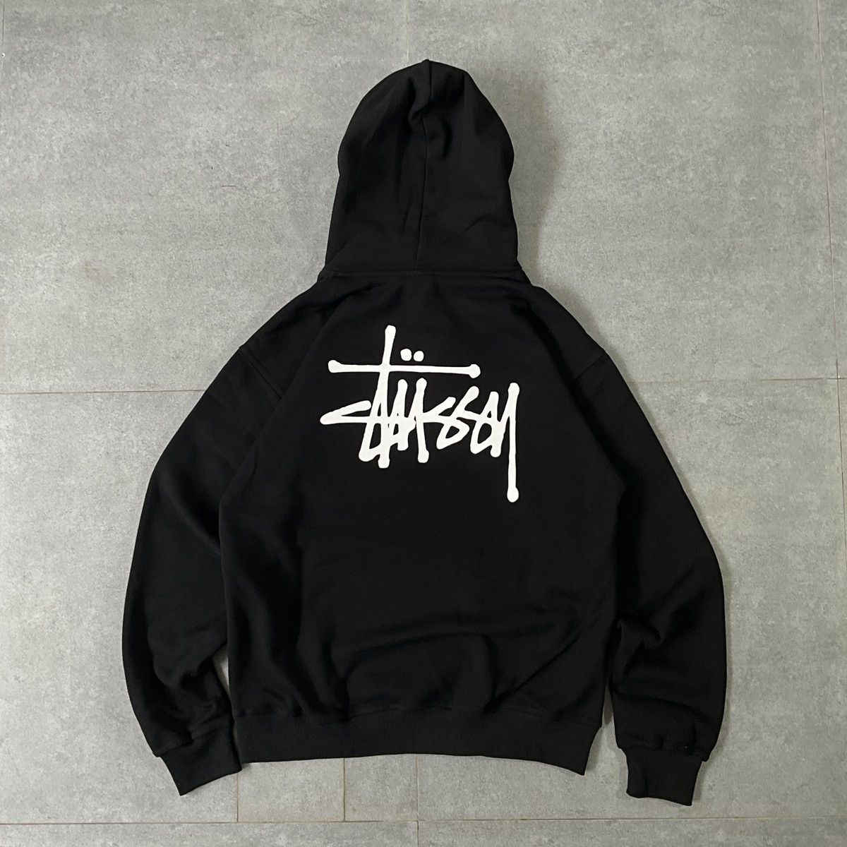 Stussy x FPAR ブラック フーディ QRコード FPAR × Stussy Stussy x FPAR hoodie | Grailed