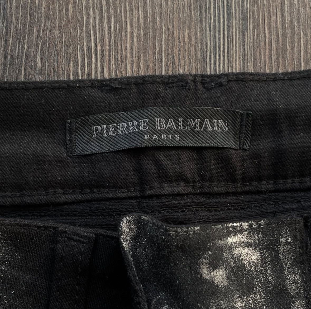 Pierre Balmain Balmain Biker Jeans Size 30" / US 8 / IT 44 - 3 Thumbnail