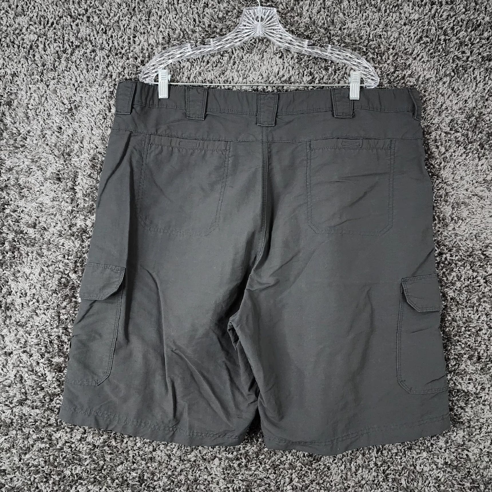 Wrangler VINTAGE? No. Wrangler Cargo Shorts Men 42 Gray Blue Hiking Regular Size 42 Mens Cargo Shorts Gray/Blue 90s? Size US 42 / EU 58 - 5 Thumbnail