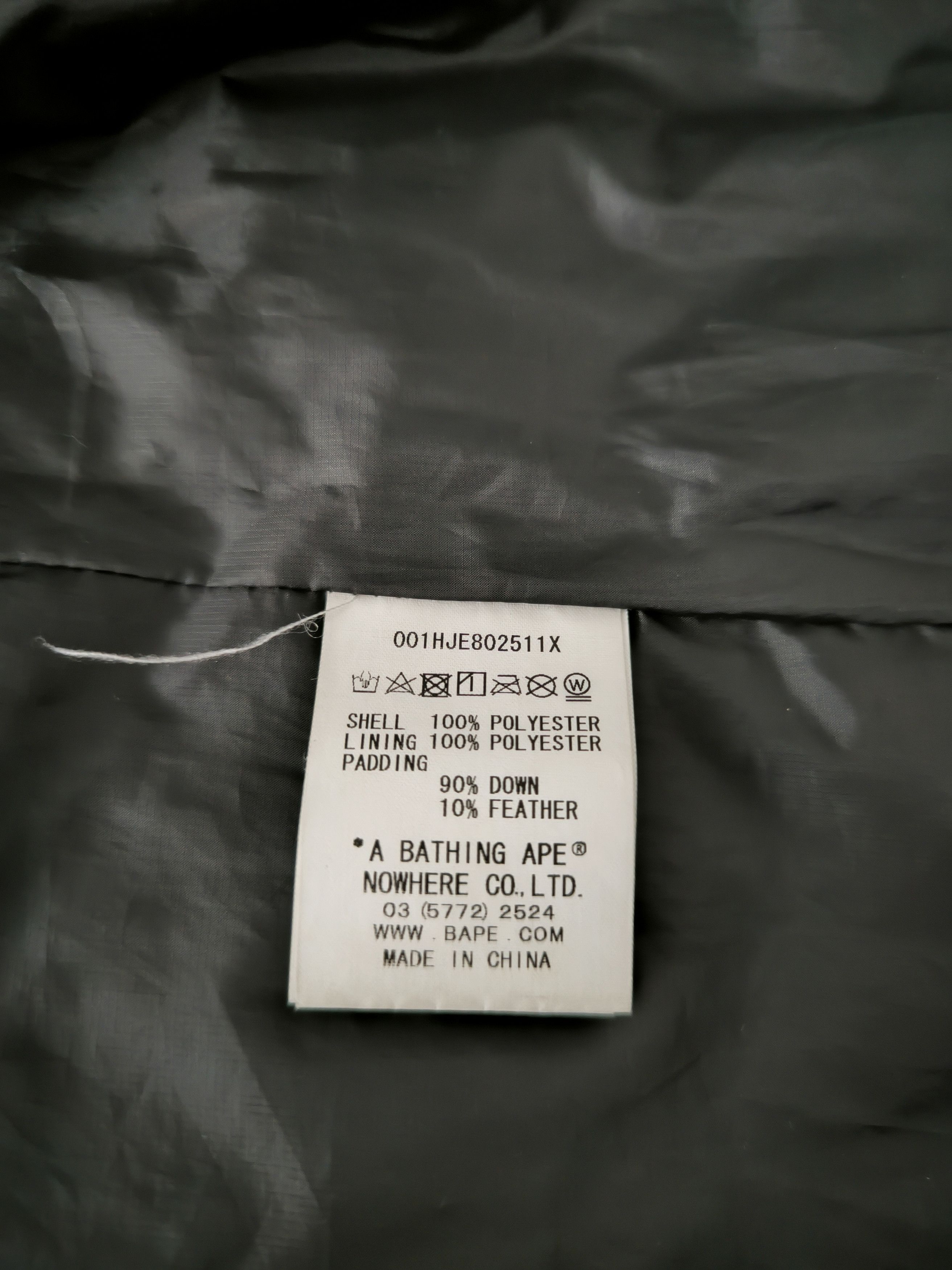 Bape Unisex Bape Shark Puffer Parka, size S, good condition Size S / US 4 / IT 40 - 7 Thumbnail