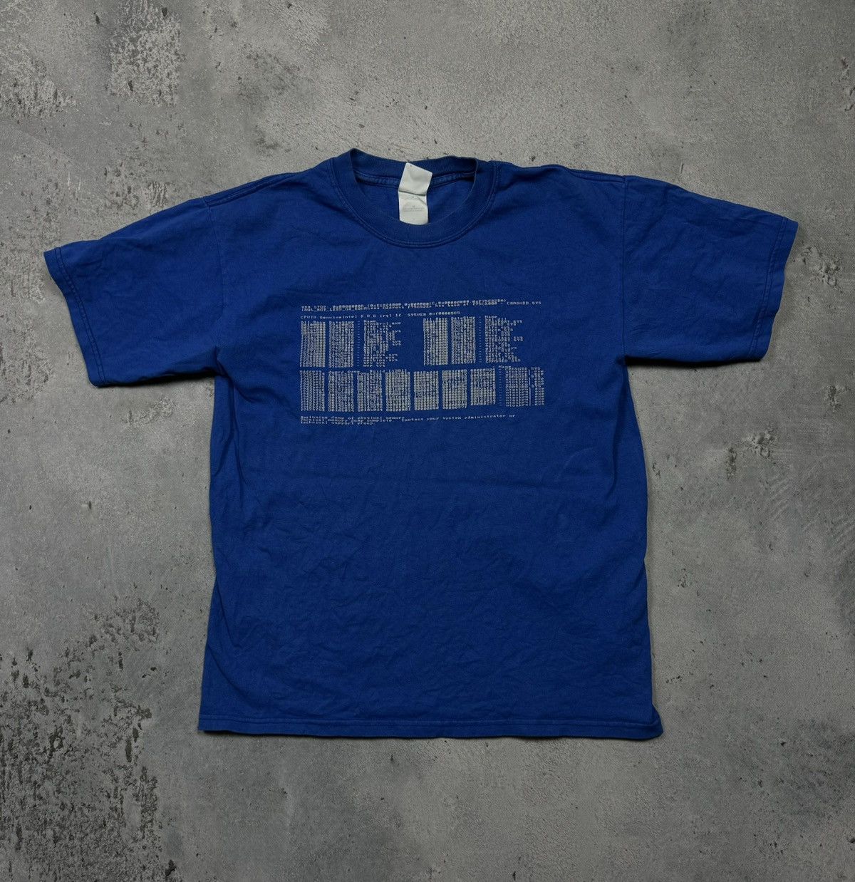 Vintage Blue screen death windows vintage t shirt Size US M / EU 48-50 / 2 - 1 Thumbnail