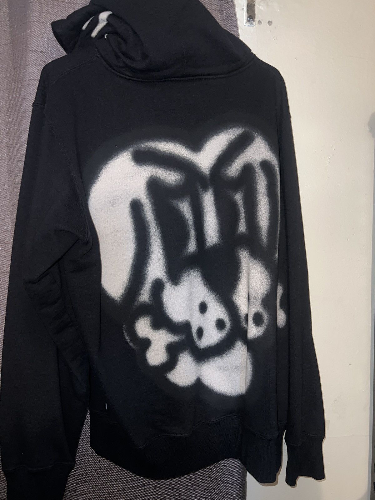 Supreme Bone Zip Up Sweatshirt Hot Pink 2018 (FW18SW17