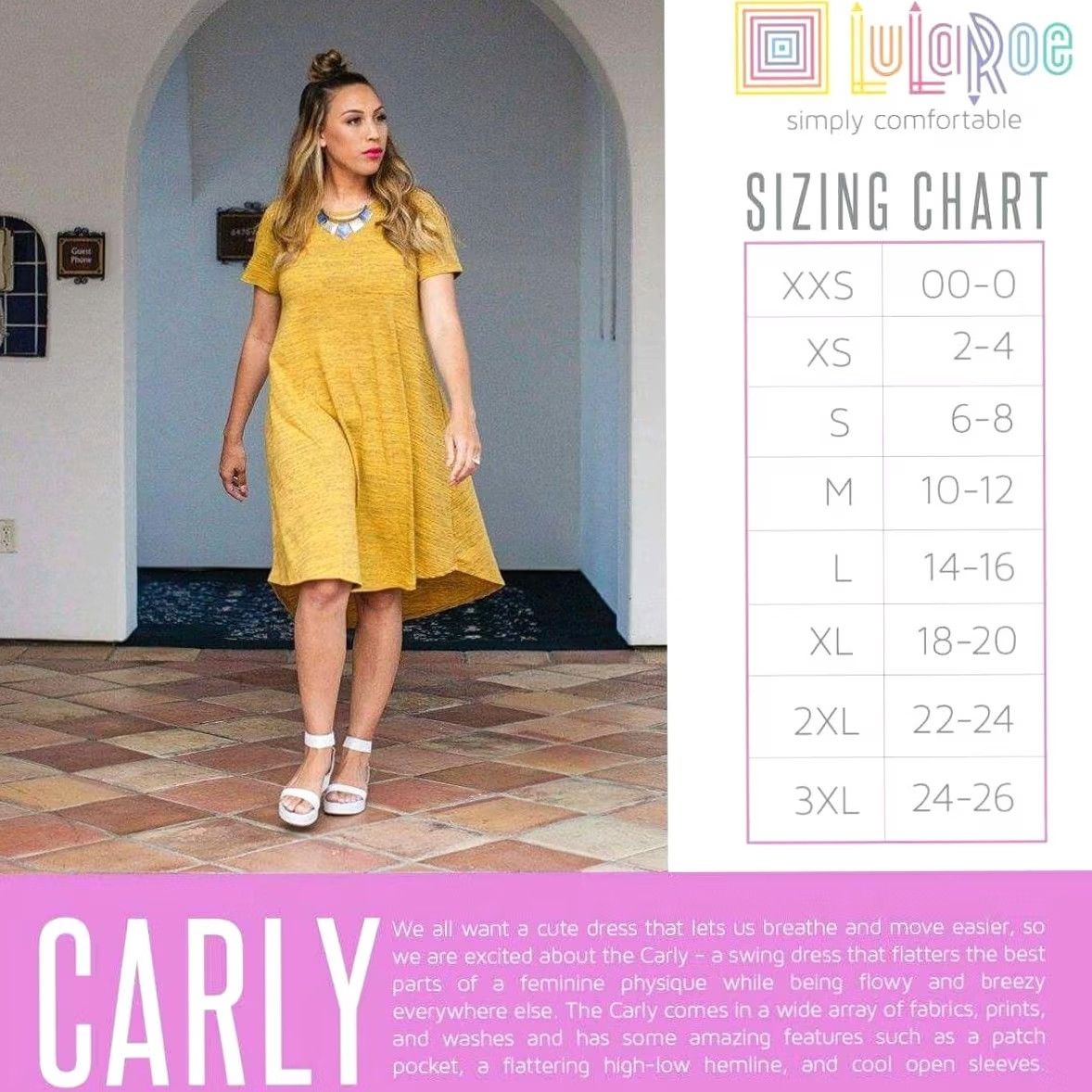 Vintage LuLaRoe Women's Carly Dress XXS Solid Green Red Stretch Swing High Low Size XXS / US 00 / IT 34 - 7 Thumbnail