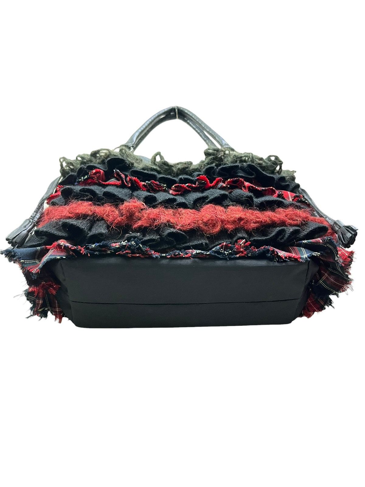 Matsuda Vintage Nicole Ruffle Punk Patchwork Tote Japan Rare Size ONE SIZE - 17 Thumbnail