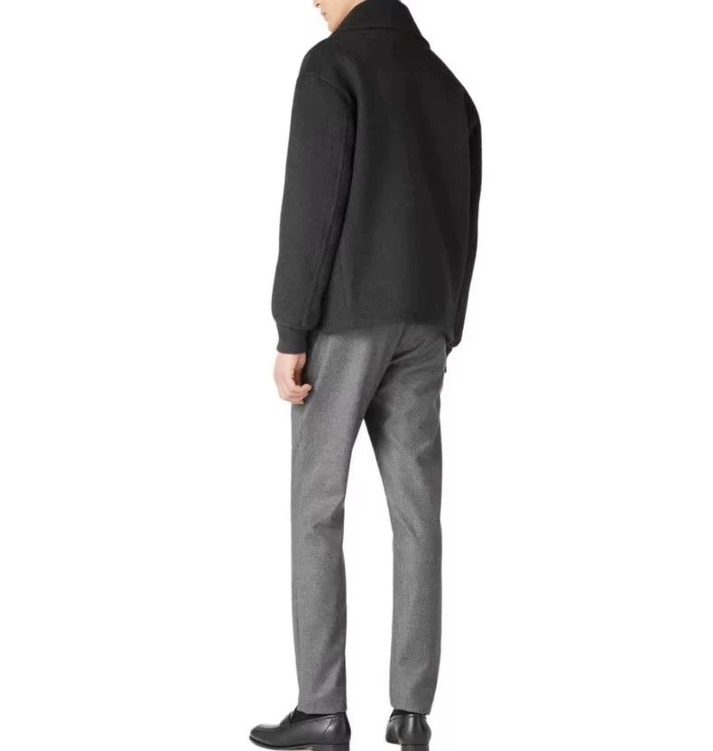 Loro Piana LORO PIANA Turned collar solid double head zipper jacket c Size US L / EU 52-54 / 3 - 3 Thumbnail